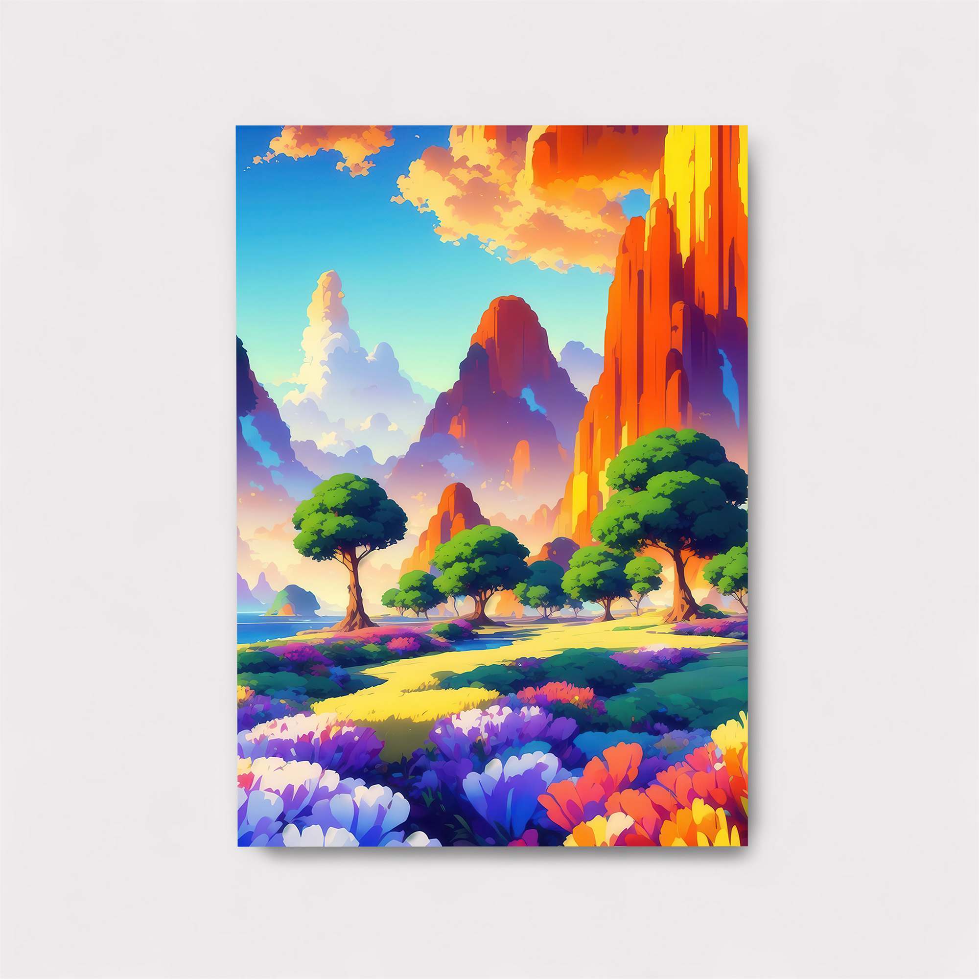 Sunset Serenity Safe Wall Magnetic / M