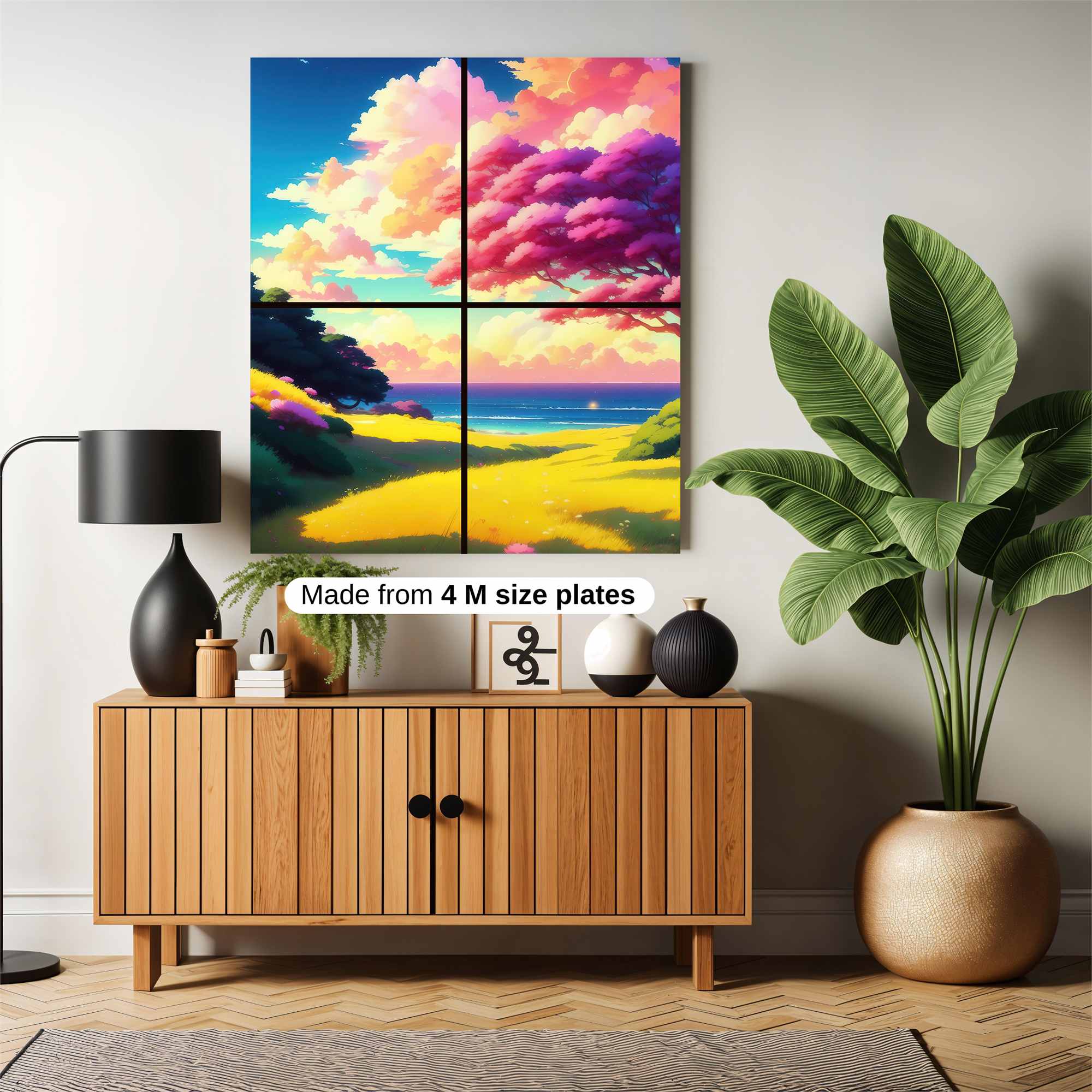 Sunset Serenity Safe Wall Magnetic / M