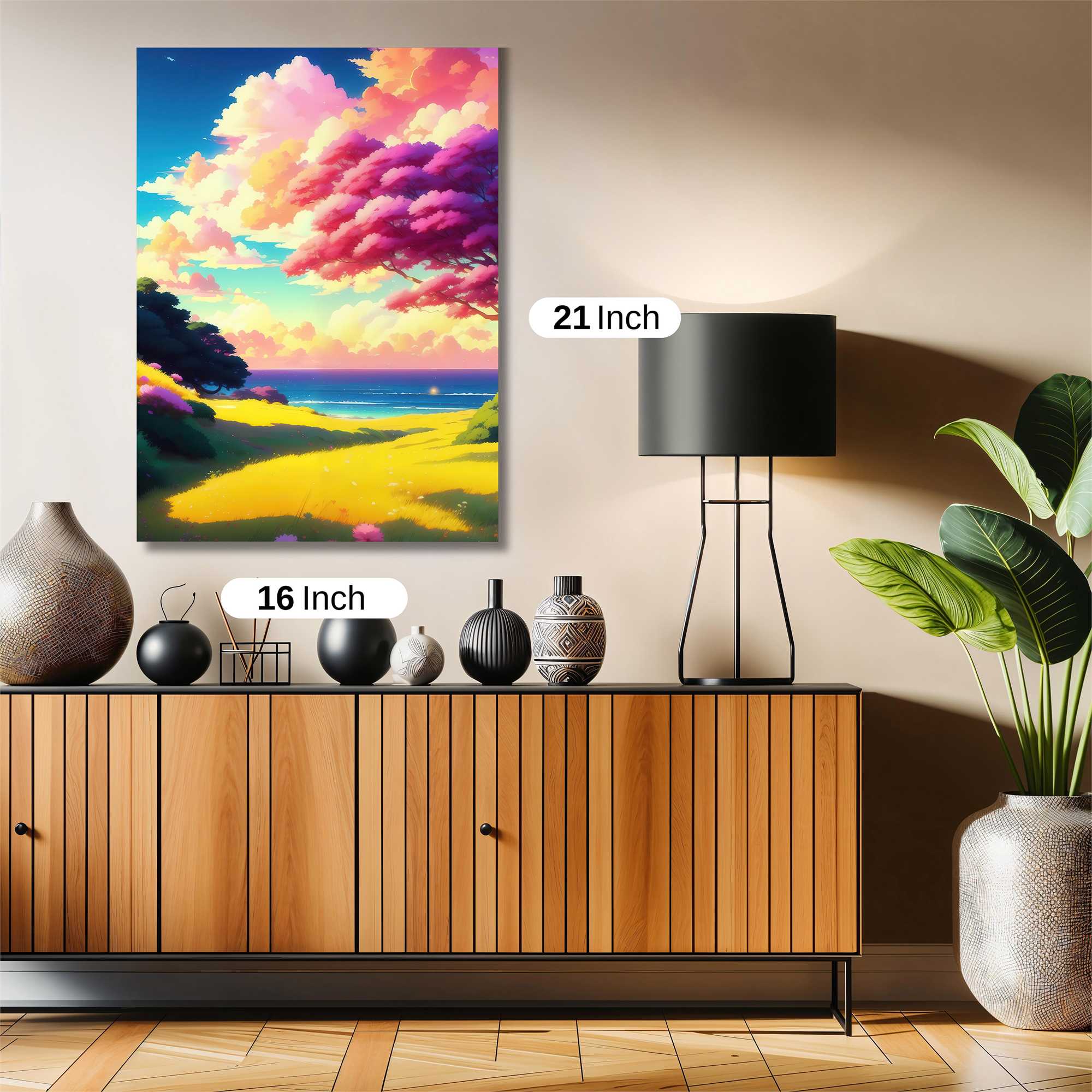 Sunset Serenity Safe Wall Magnetic / M