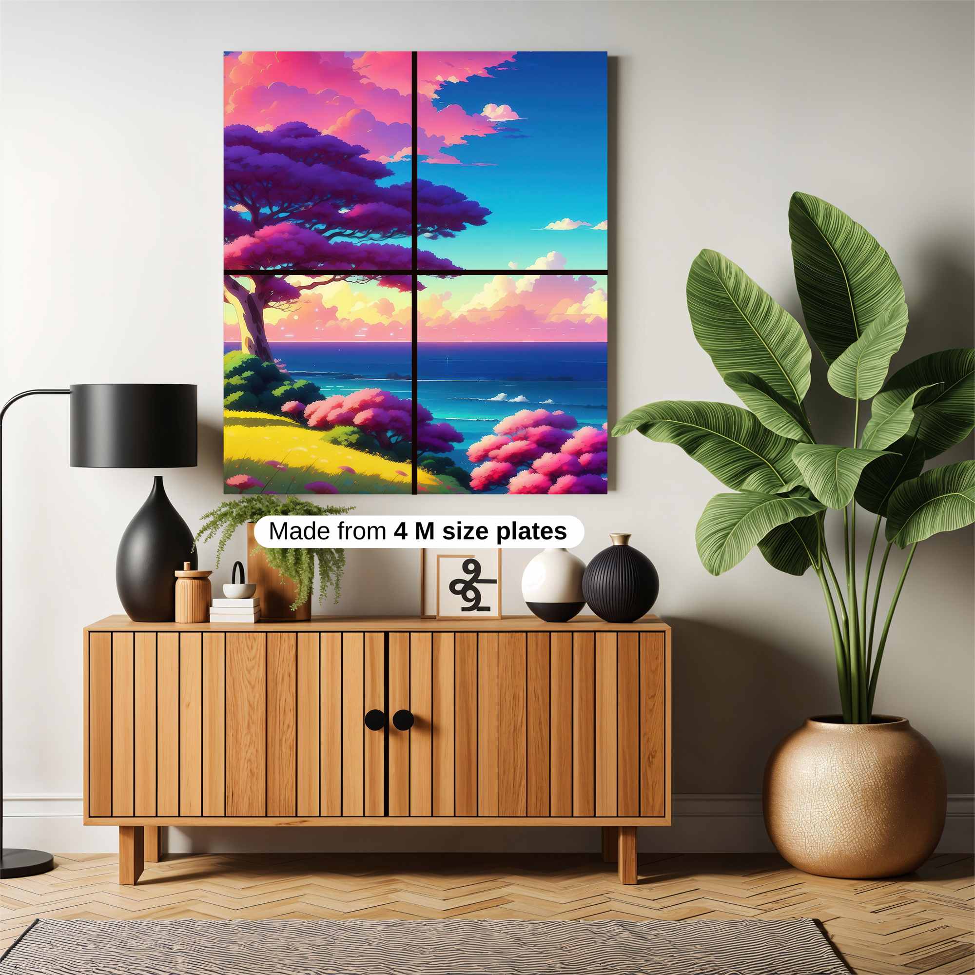 Sunset Serenity Safe Wall Magnetic / M