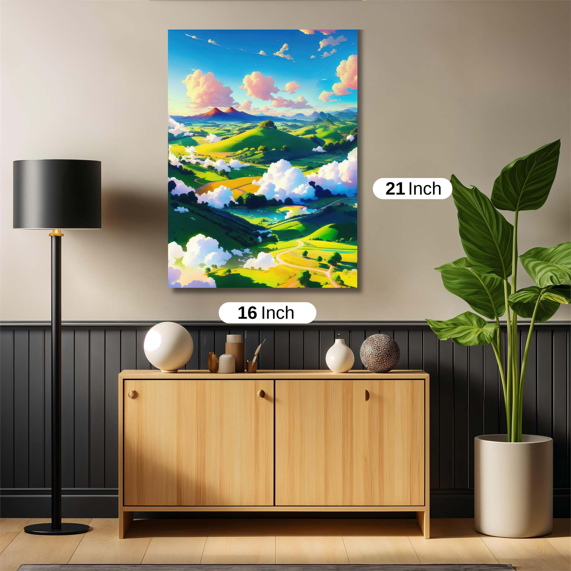 Dreamscape Serenity Safe Wall Magnetic / M