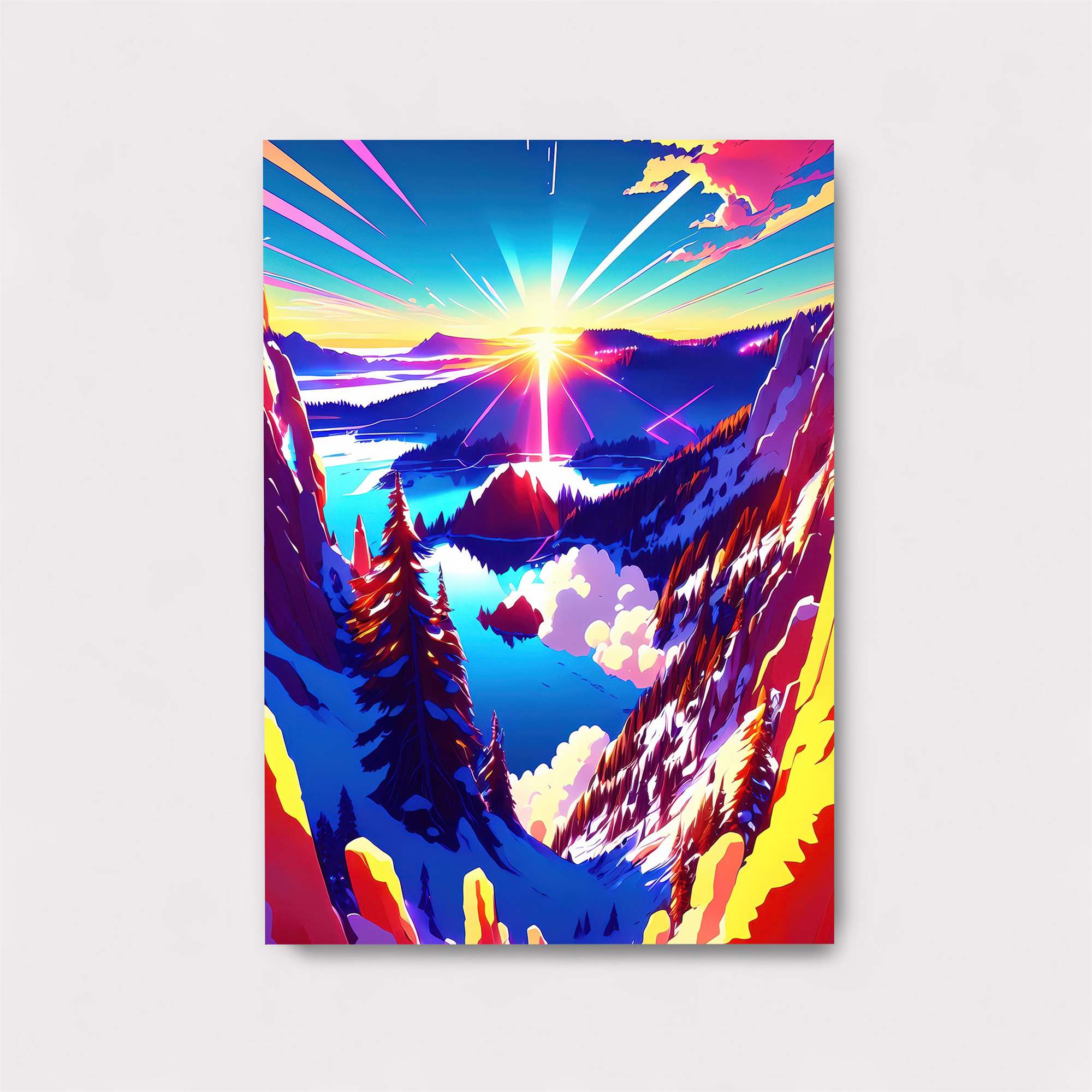 Sunrise Serenity Safe Wall Magnetic / M