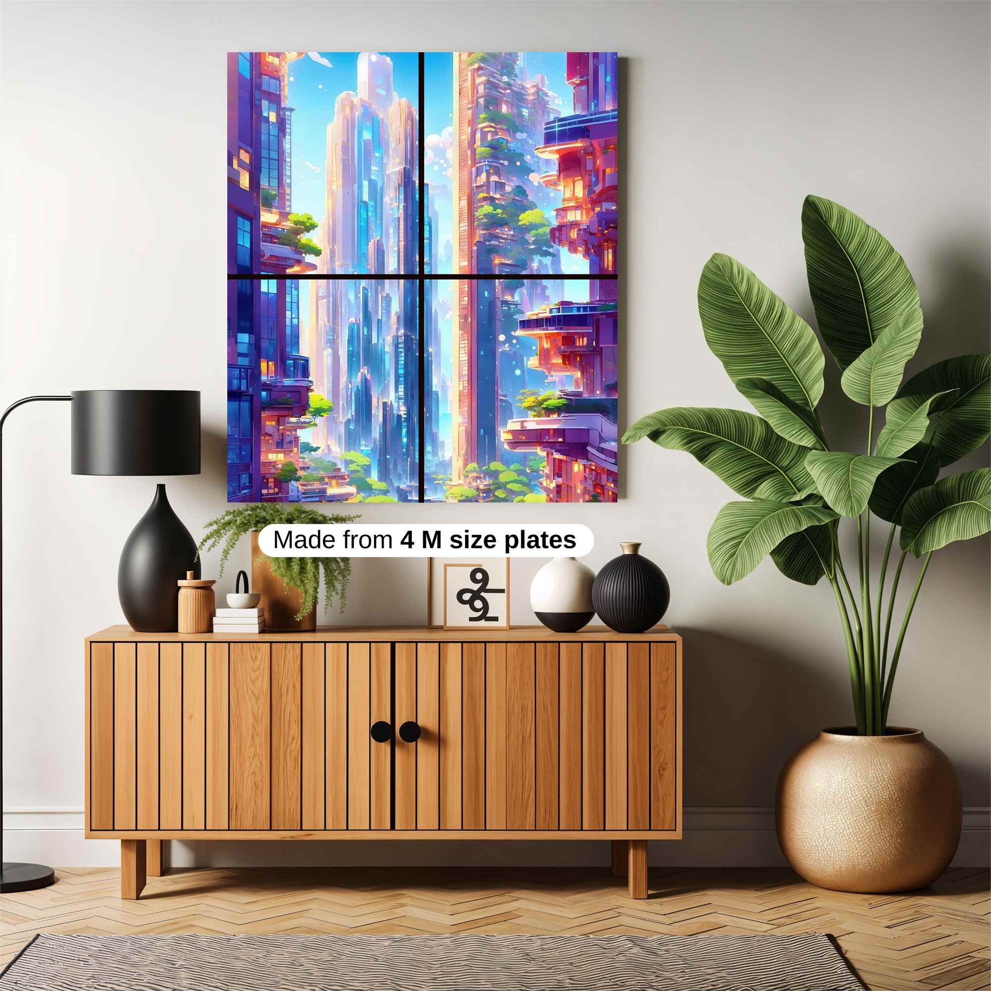Cybernetic Dreamscape Safe Wall Magnetic / M