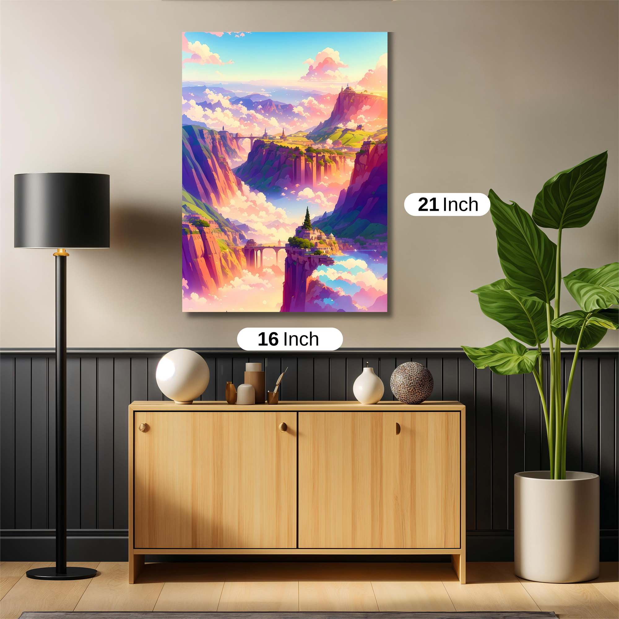 Skyward Serenity Safe Wall Magnetic / M