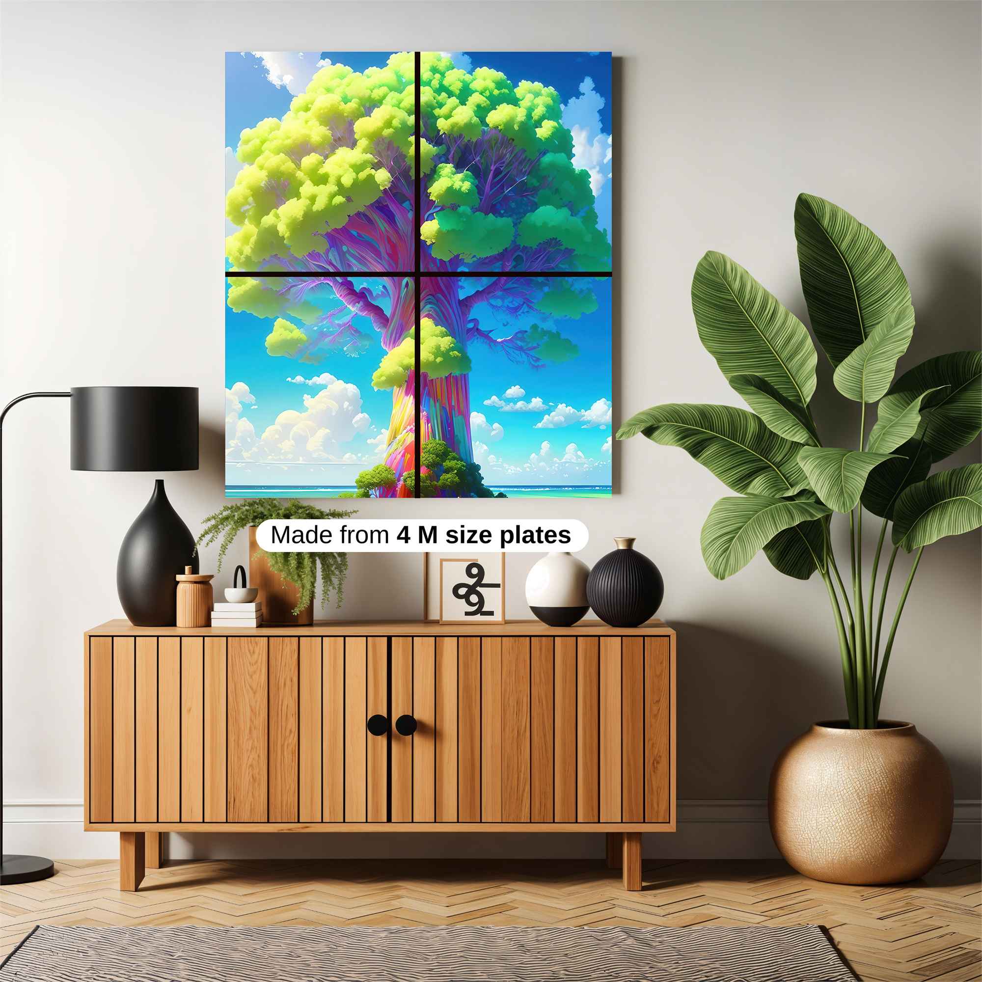 Rainbow Serenity Safe Wall Magnetic / M