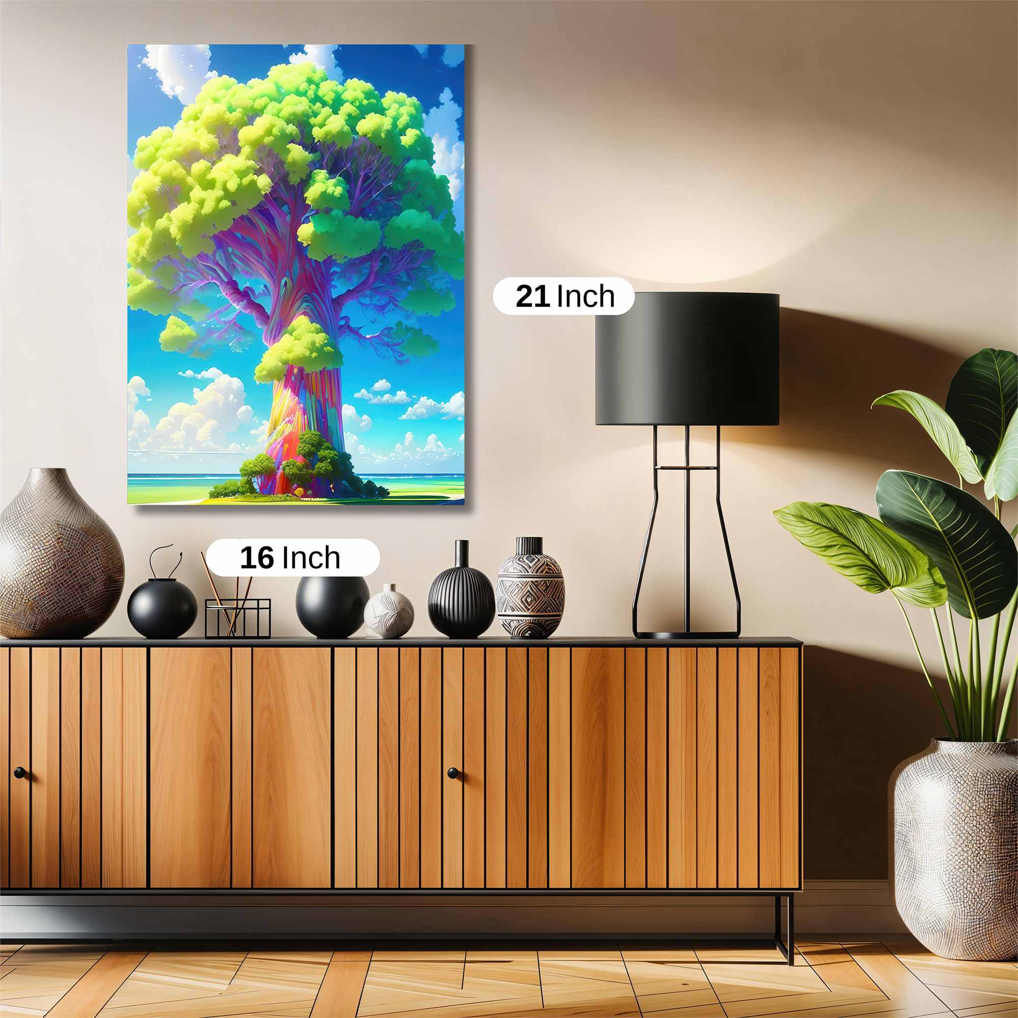 Rainbow Serenity Safe Wall Magnetic / M