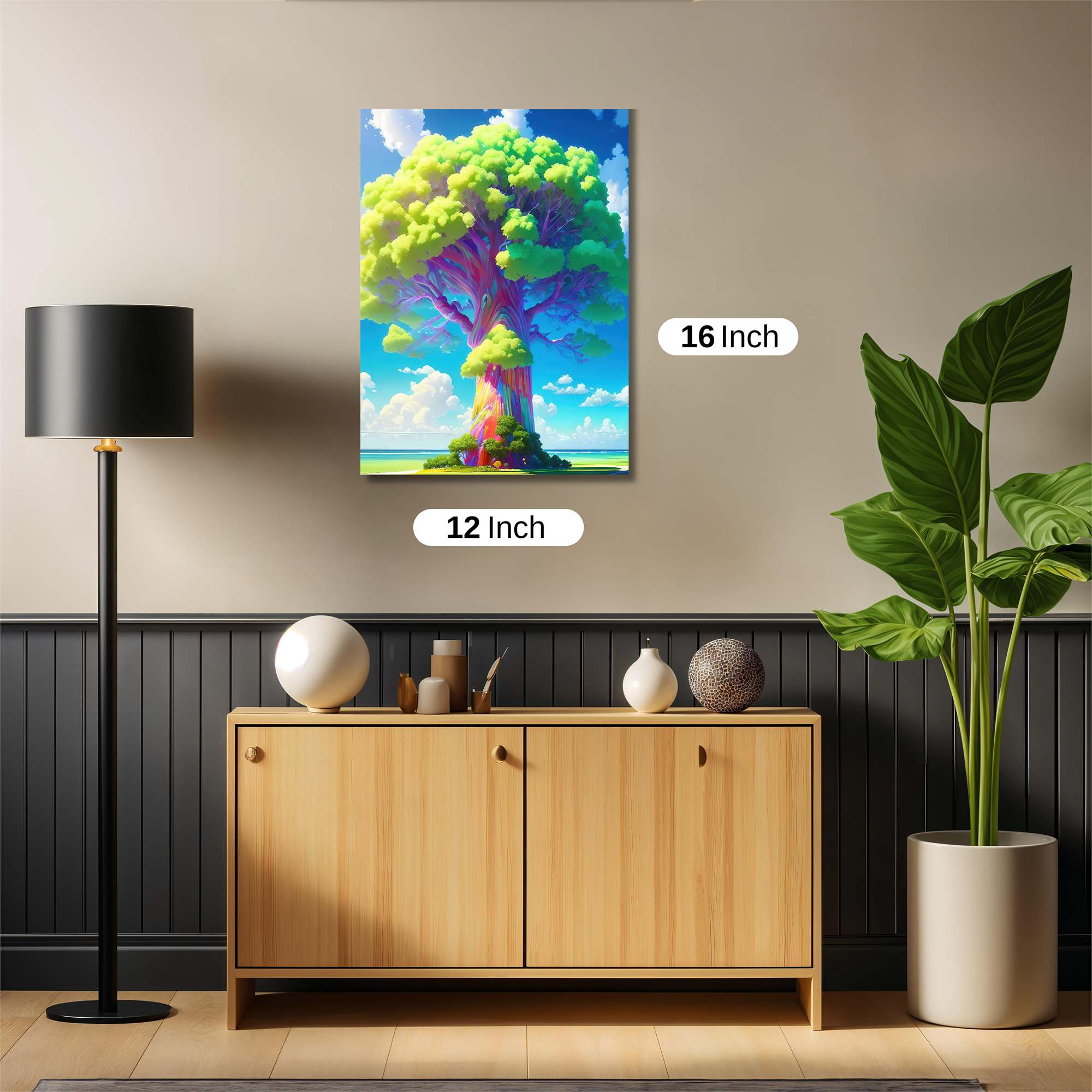 Rainbow Serenity Safe Wall Magnetic / M