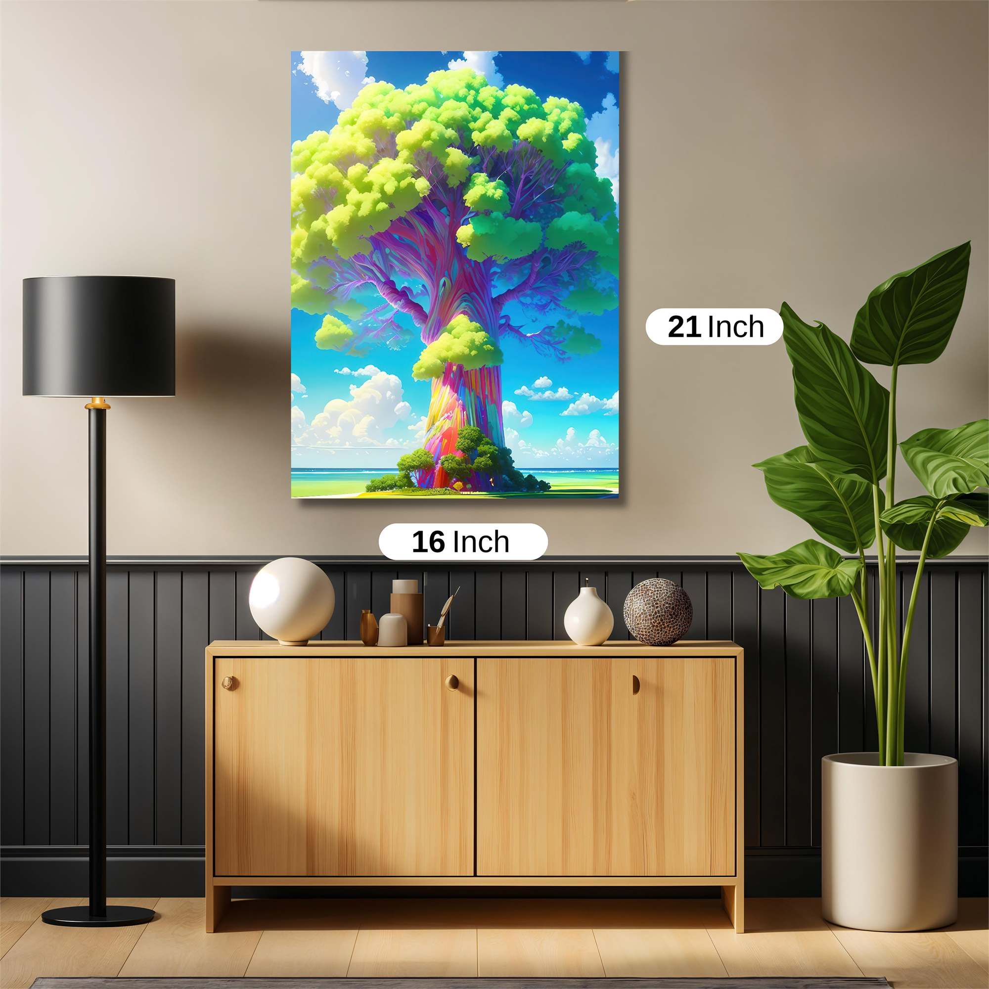 Rainbow Serenity Safe Wall Magnetic / M