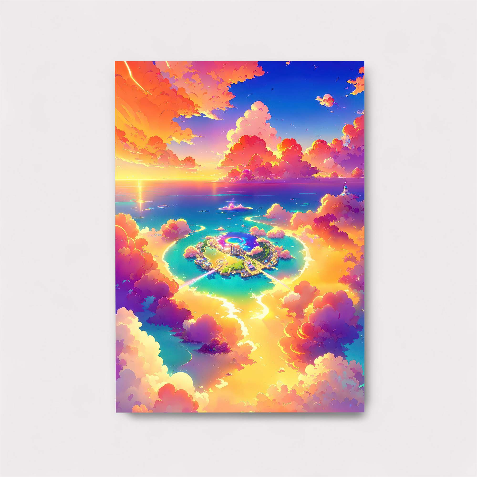 Island Serenity Safe Wall Magnetic / M