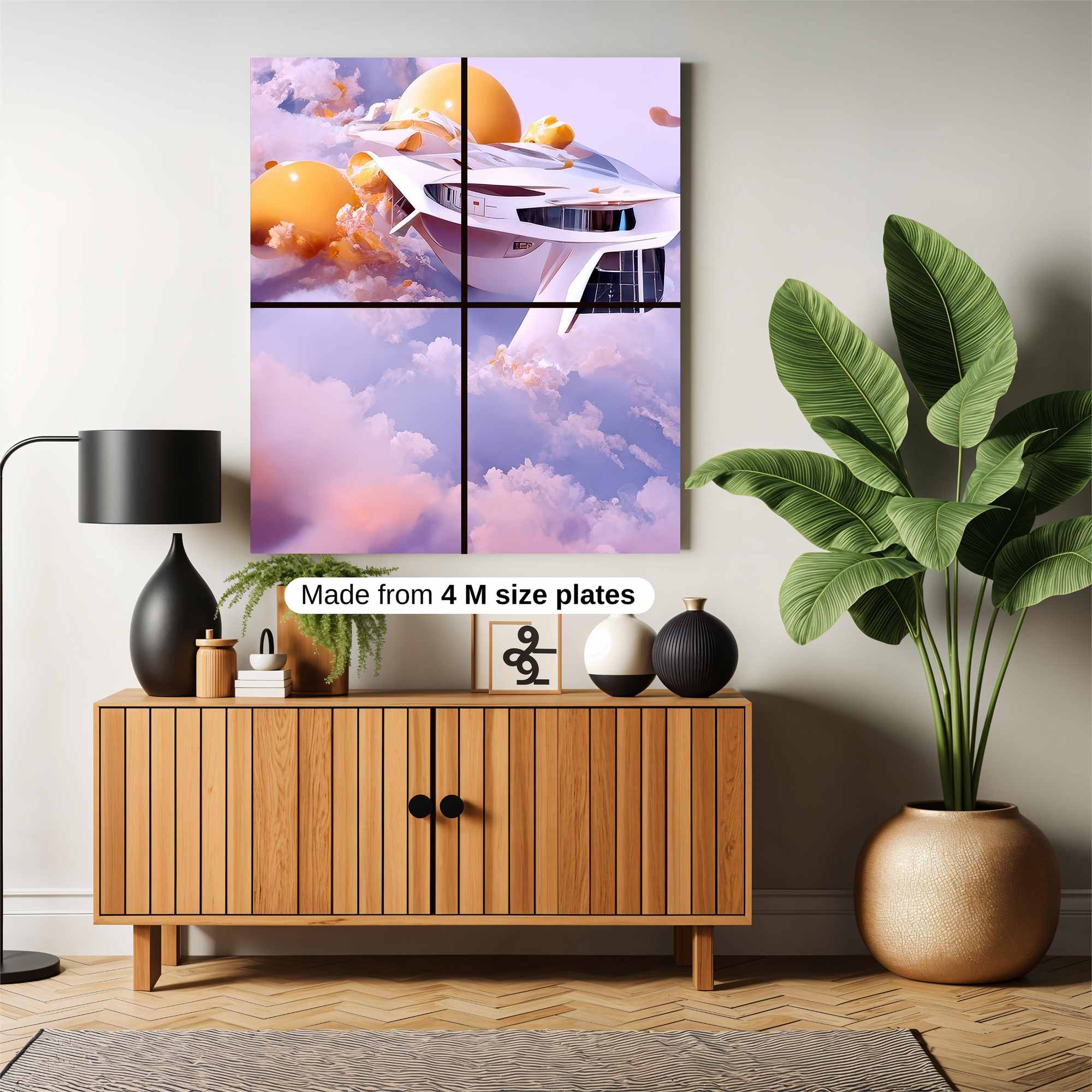Cloudship Dream Safe Wall Magnetic / M