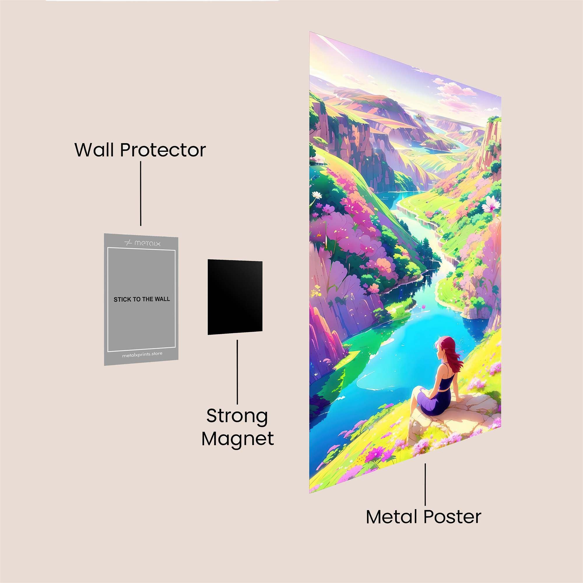 Serenity Vista Safe Wall Magnetic / M