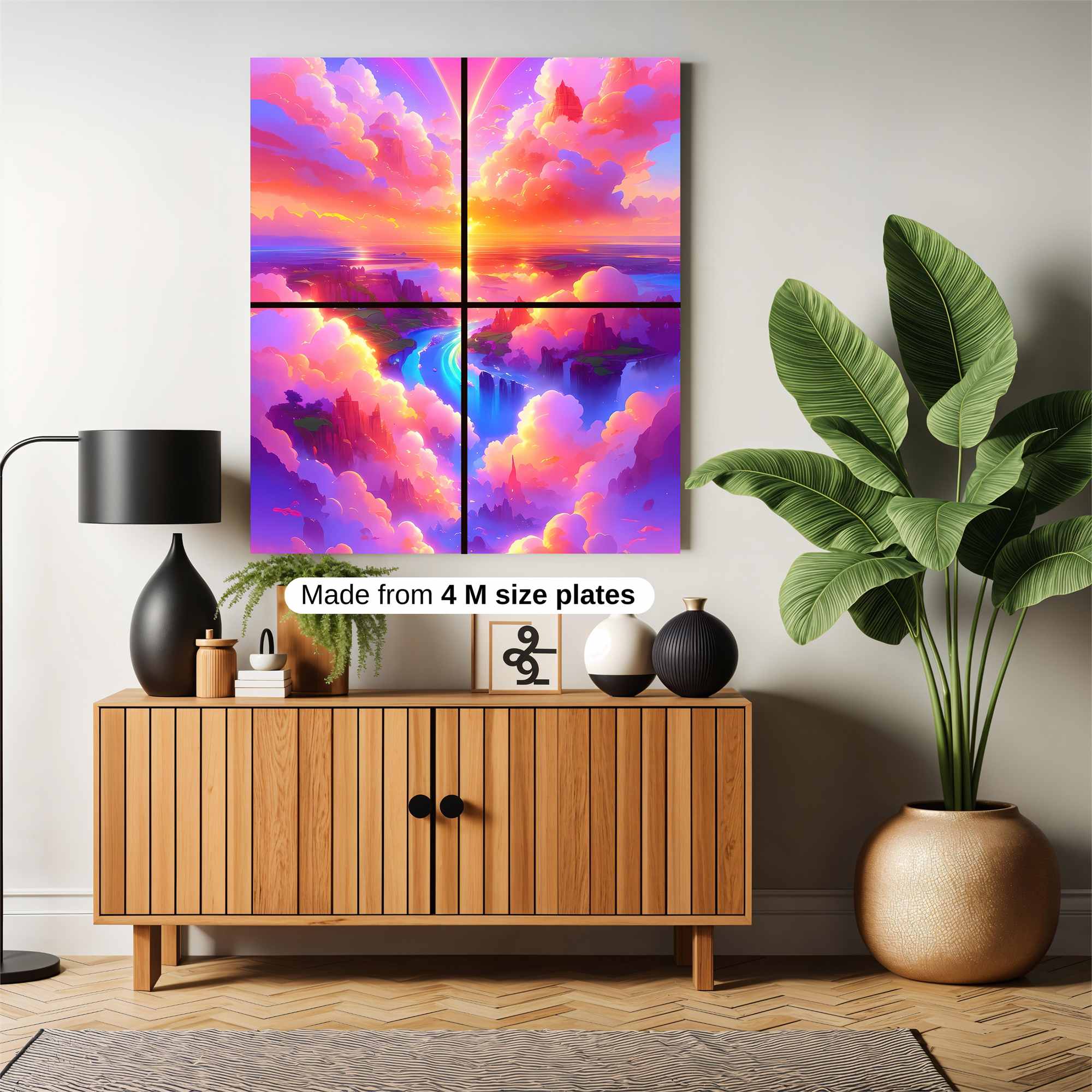 Sunset Euphoria Safe Wall Magnetic / M