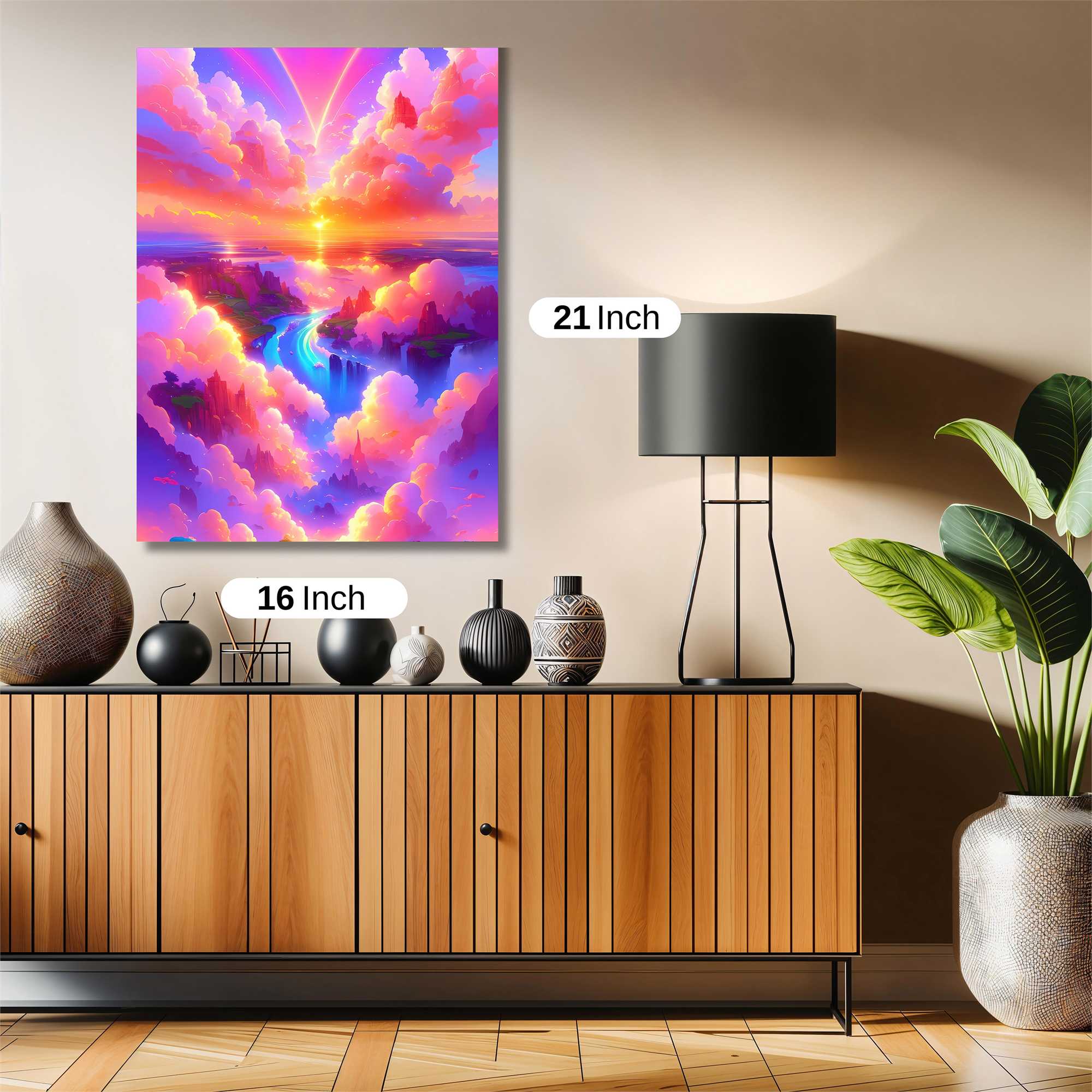 Sunset Euphoria Safe Wall Magnetic / M
