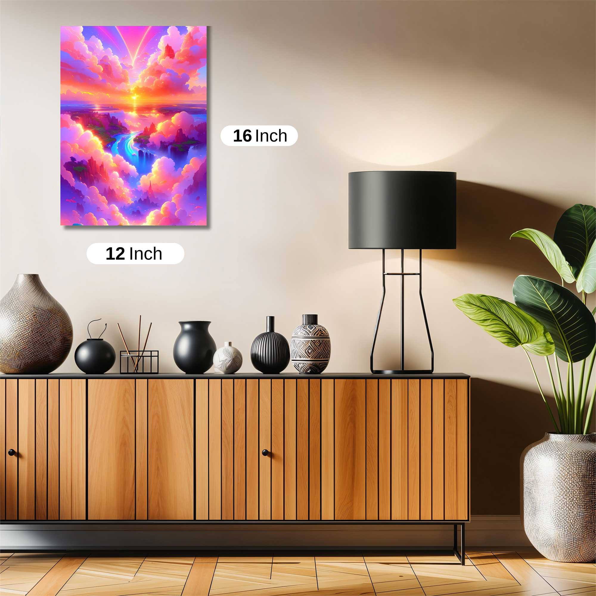 Sunset Euphoria Safe Wall Magnetic / M