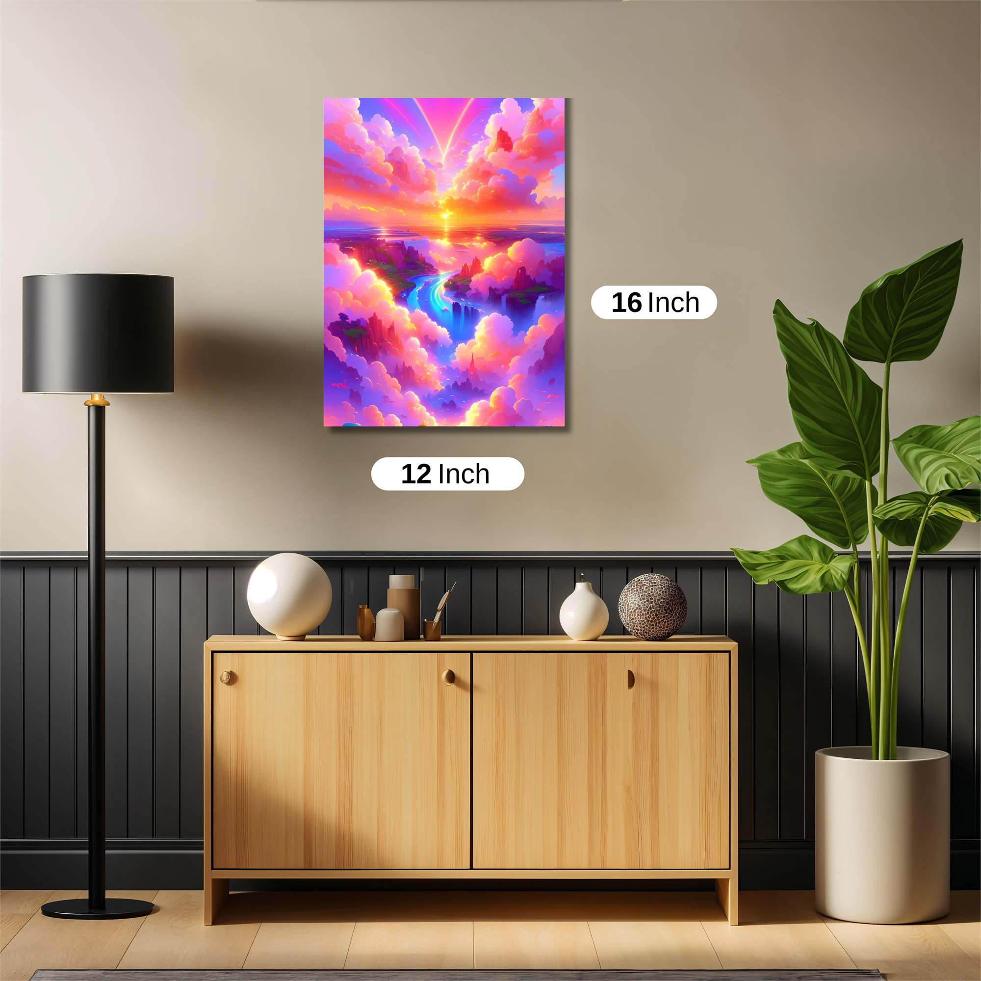 Sunset Euphoria Safe Wall Magnetic / M