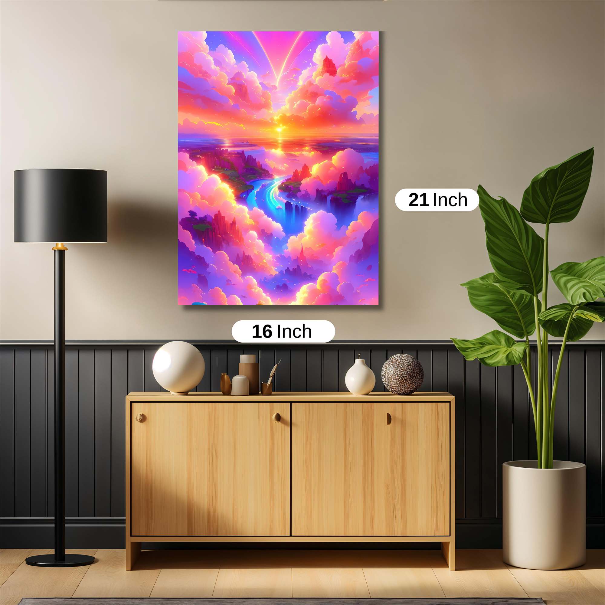 Sunset Euphoria Safe Wall Magnetic / M