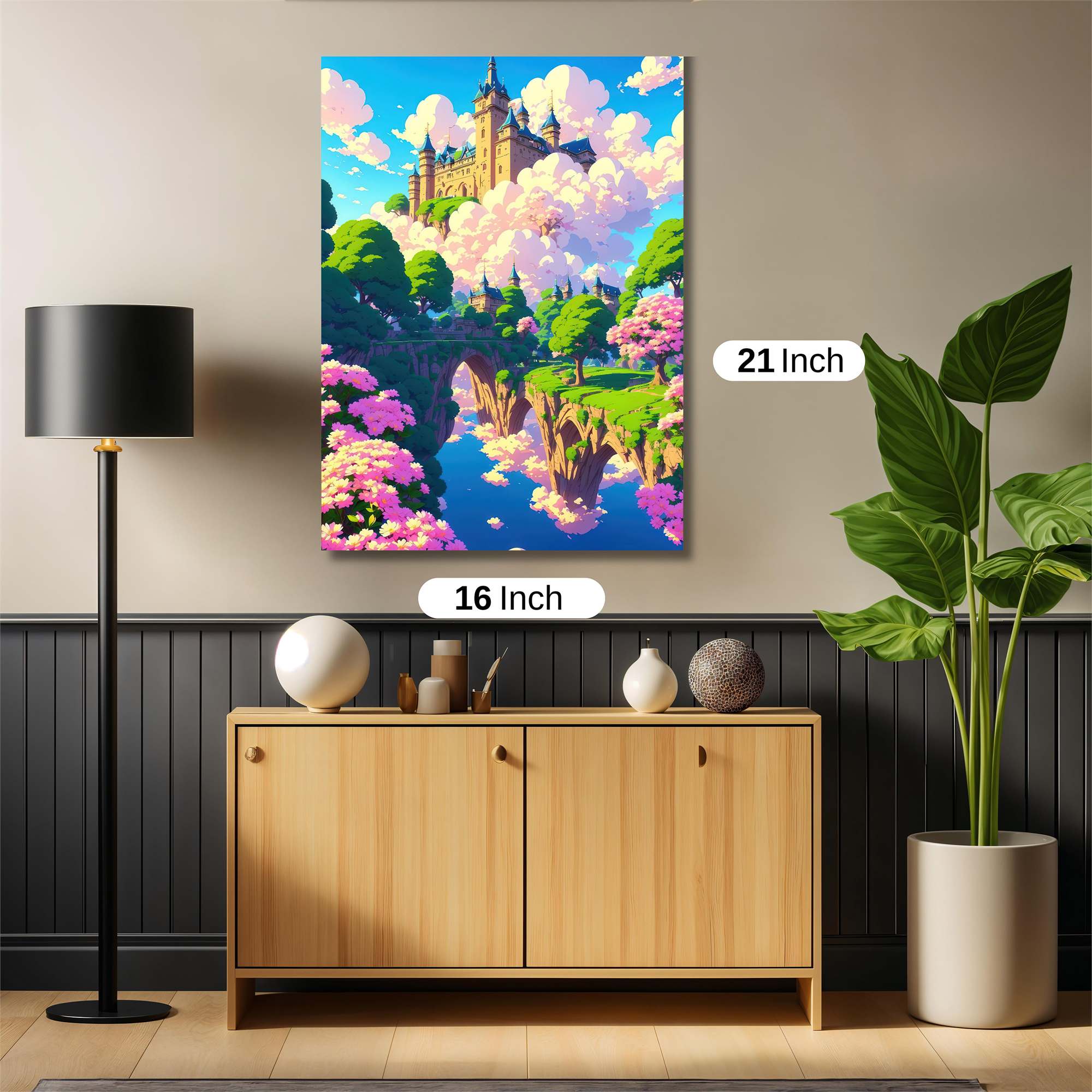 Castle Dreamscape Safe Wall Magnetic / M