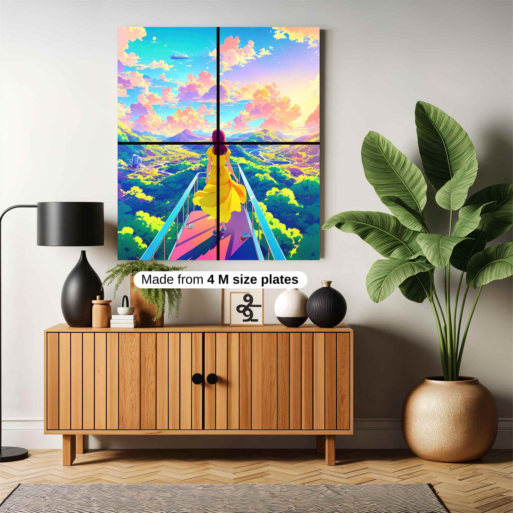 Sunrise Serenity Safe Wall Magnetic / M