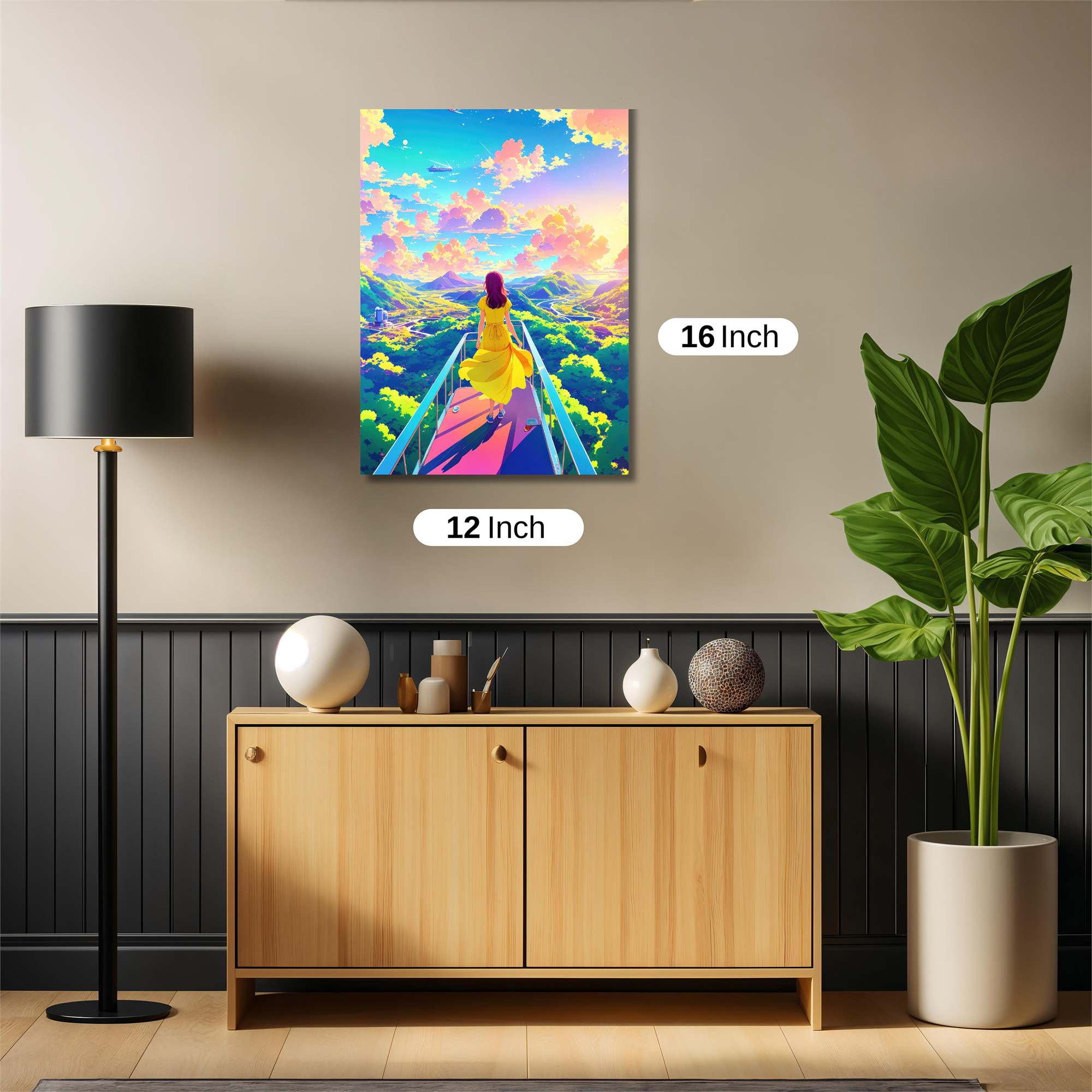 Sunrise Serenity Safe Wall Magnetic / M