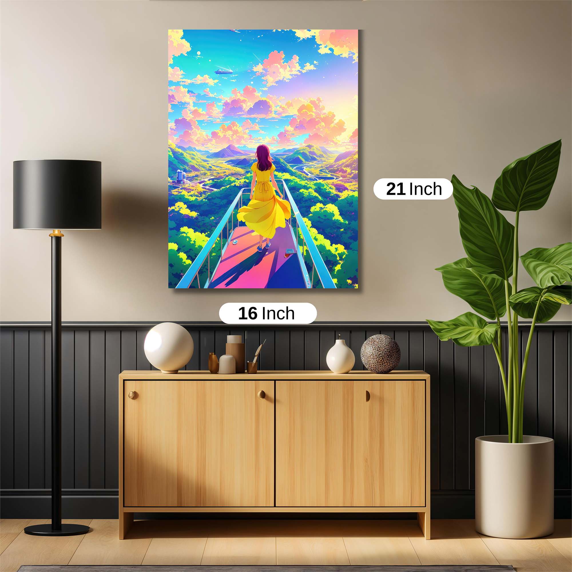 Sunrise Serenity Safe Wall Magnetic / M