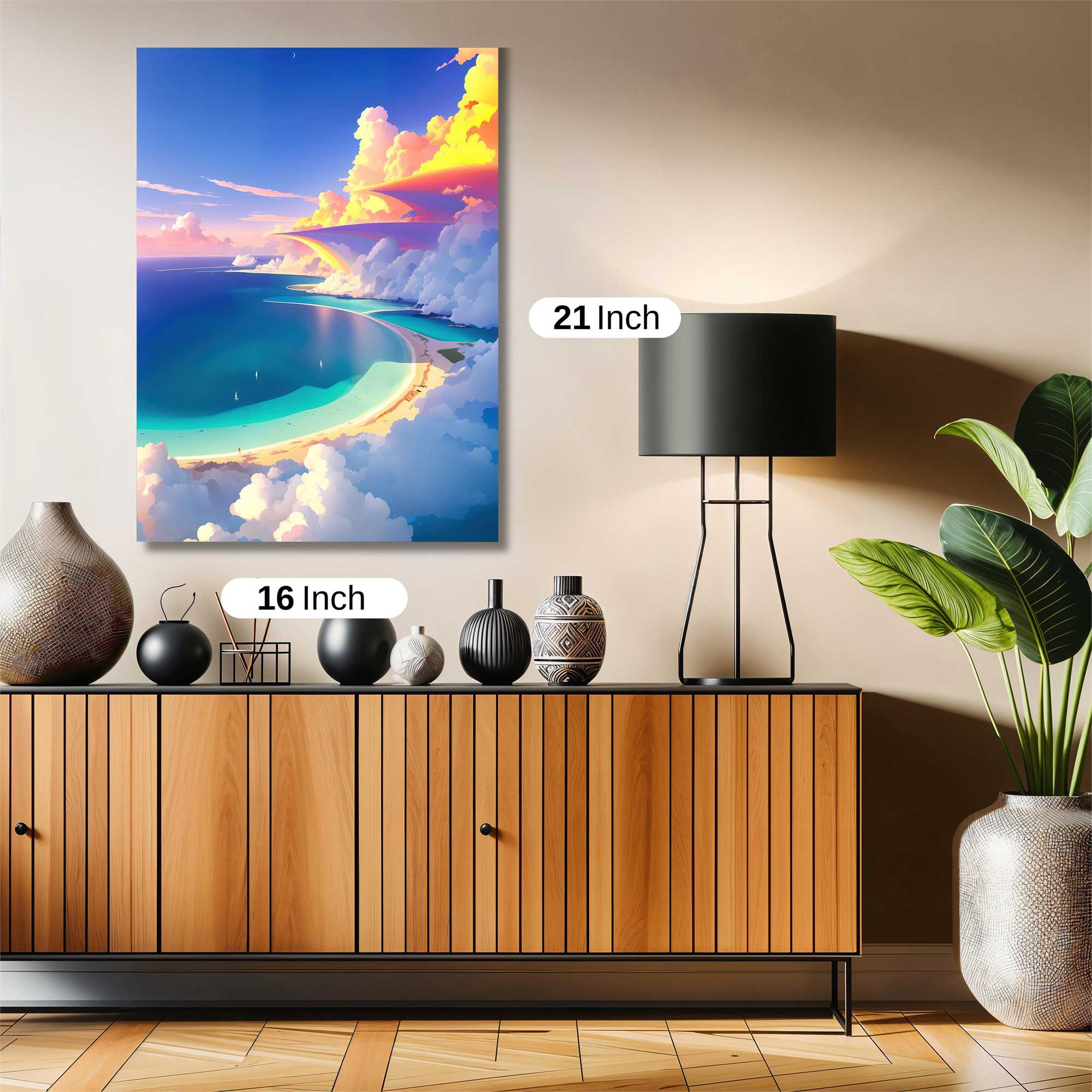 Paradise Serene Safe Wall Magnetic / M