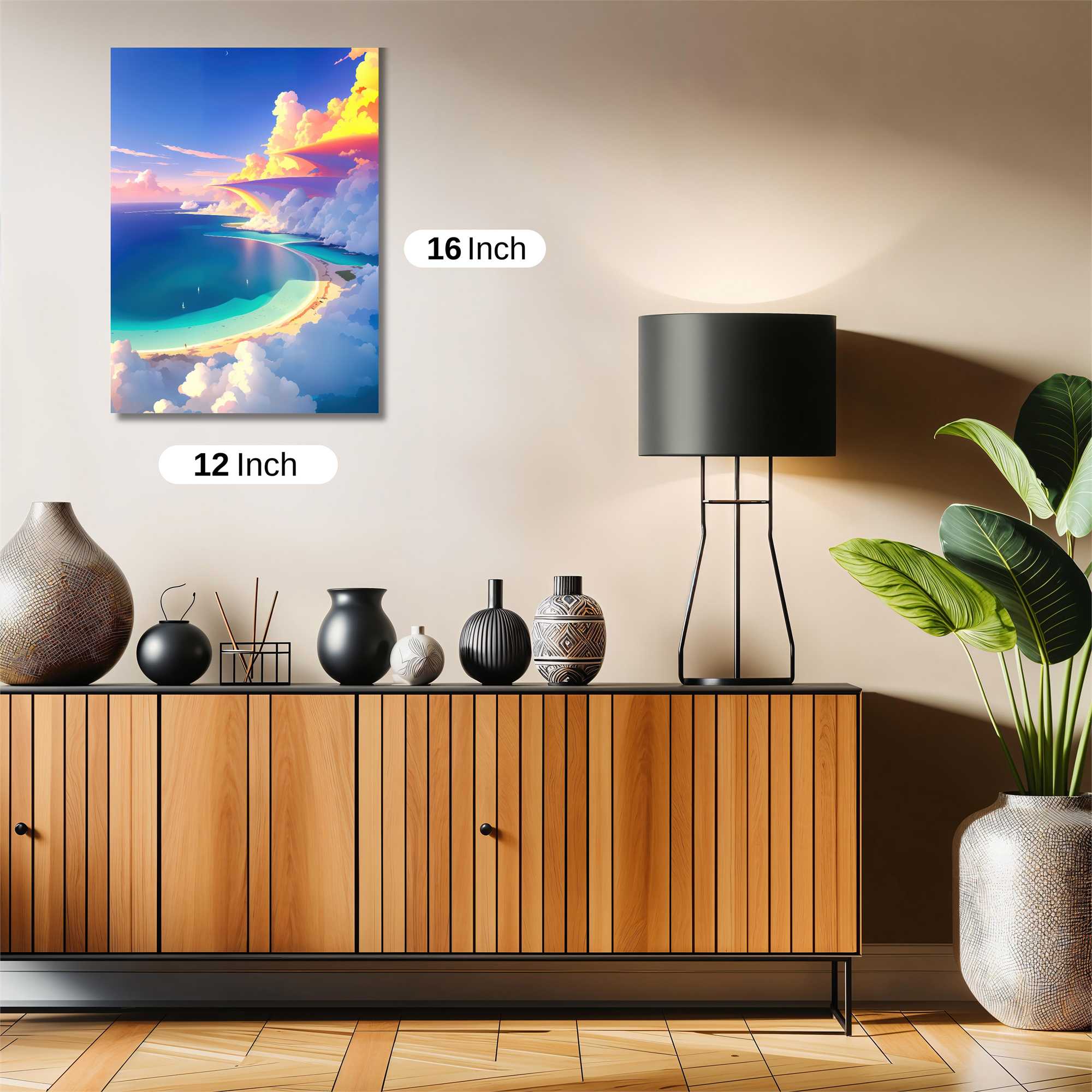 Paradise Serene Safe Wall Magnetic / M