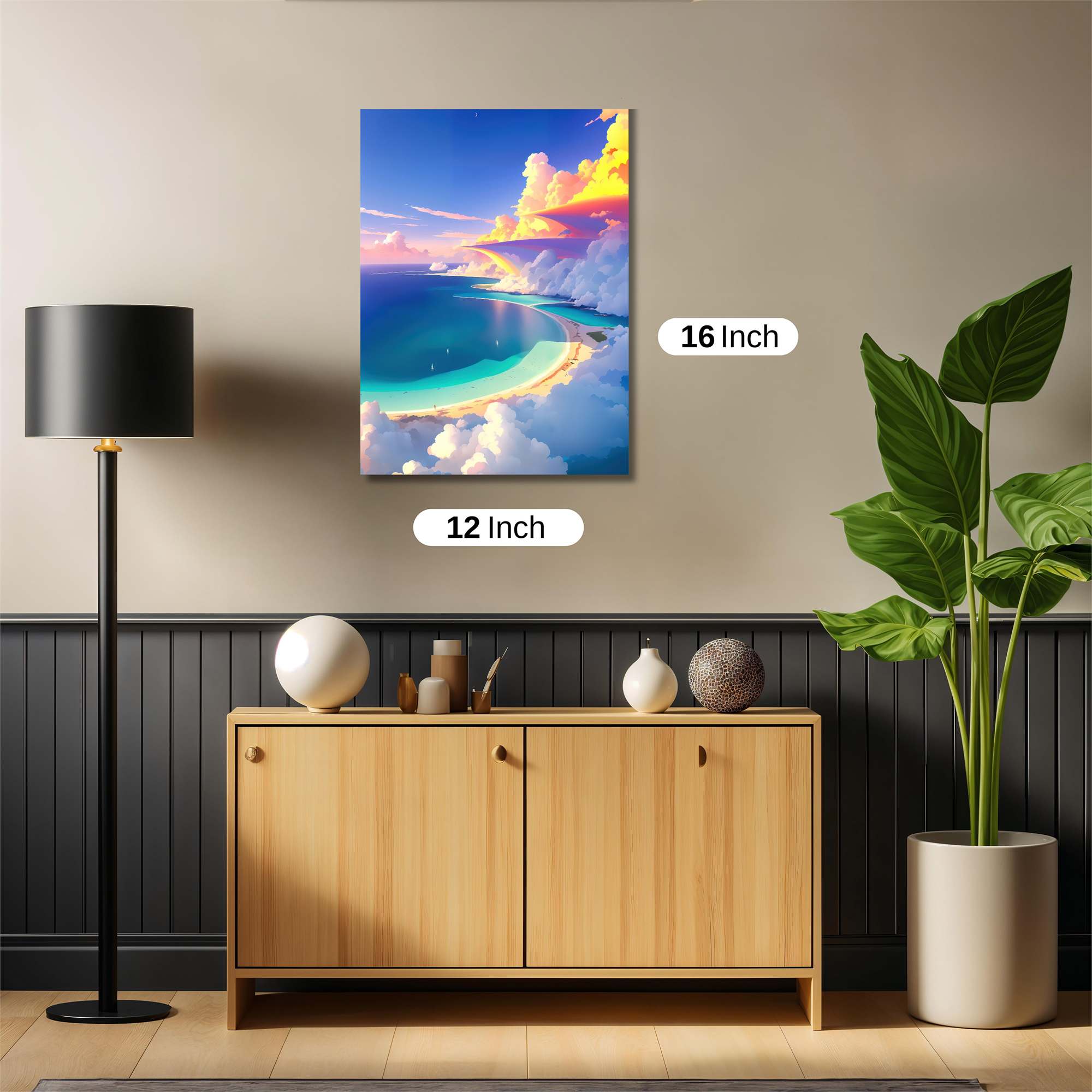 Paradise Serene Safe Wall Magnetic / M
