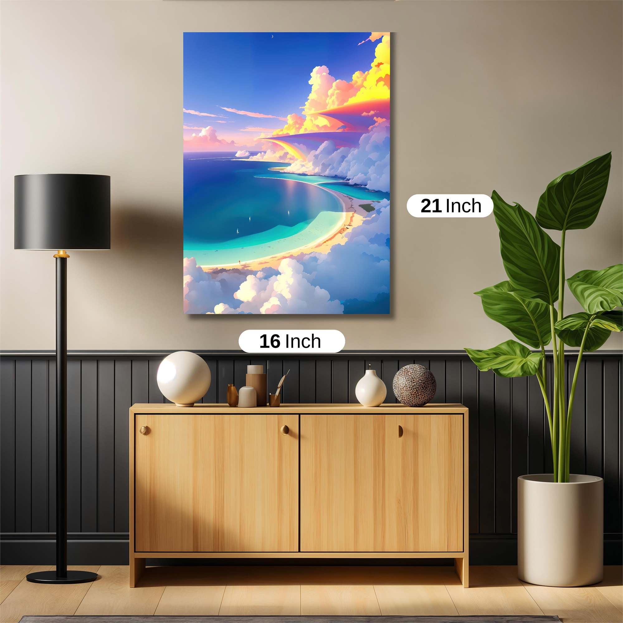 Paradise Serene Safe Wall Magnetic / M
