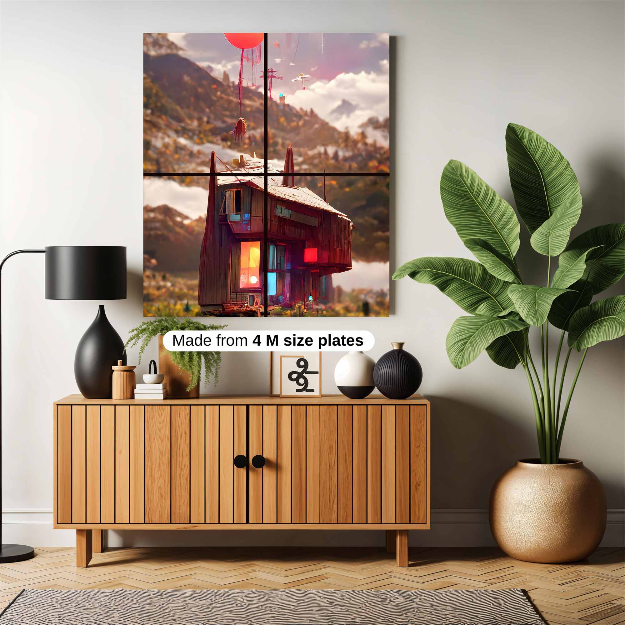 Cosmic Haven Safe Wall Magnetic / M