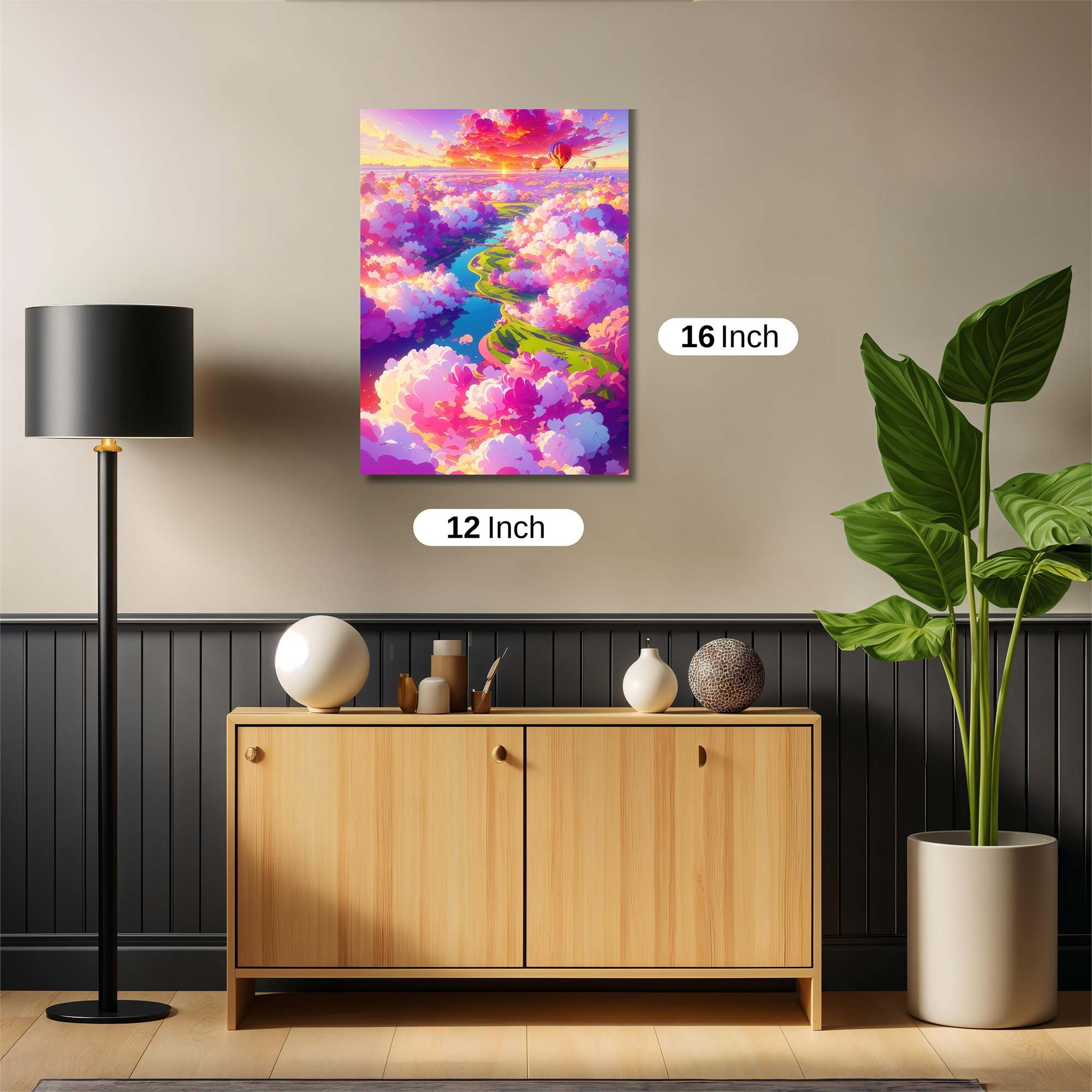 Sky Dreamscape Safe Wall Magnetic / M