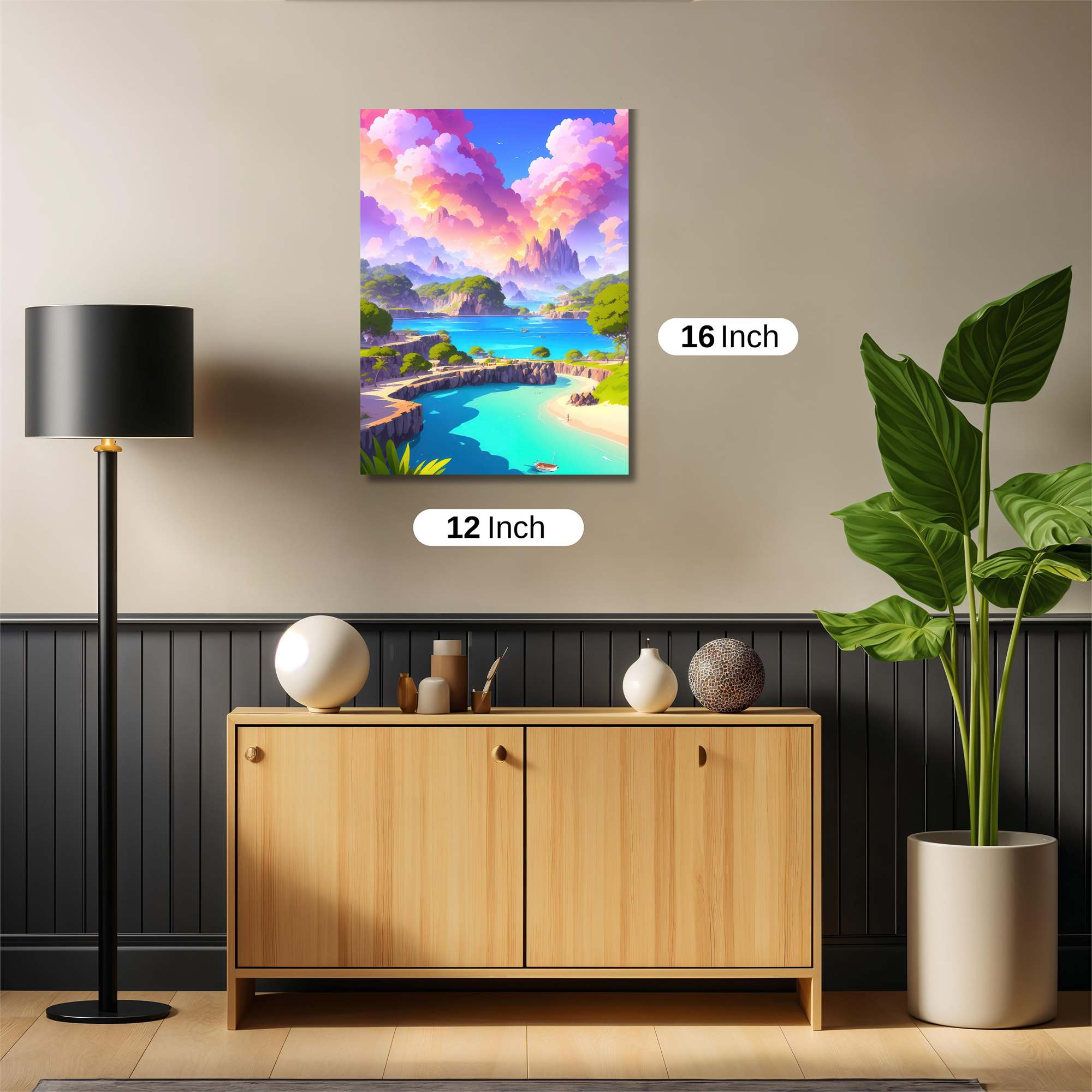 Paradise Dream Safe Wall Magnetic / M