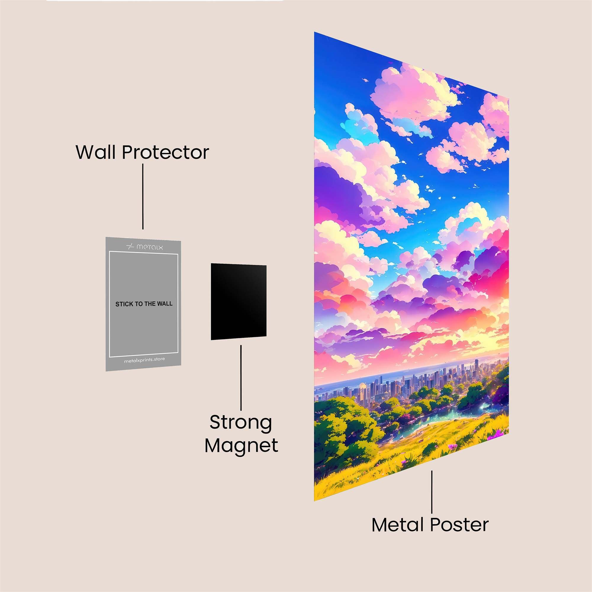 SkyDream Safe Wall Magnetic / M