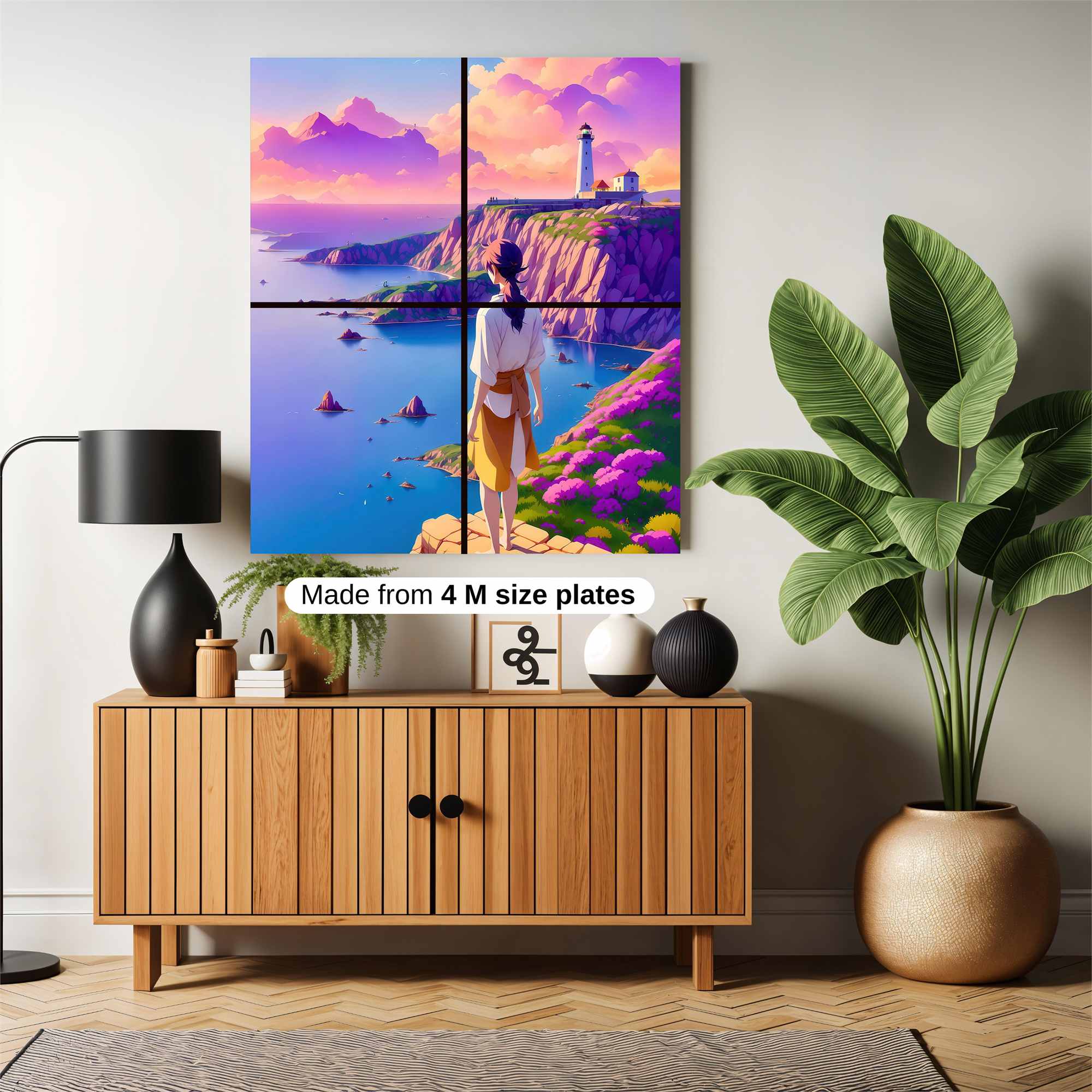 Lighthouse Serenity Safe Wall Magnetic / M