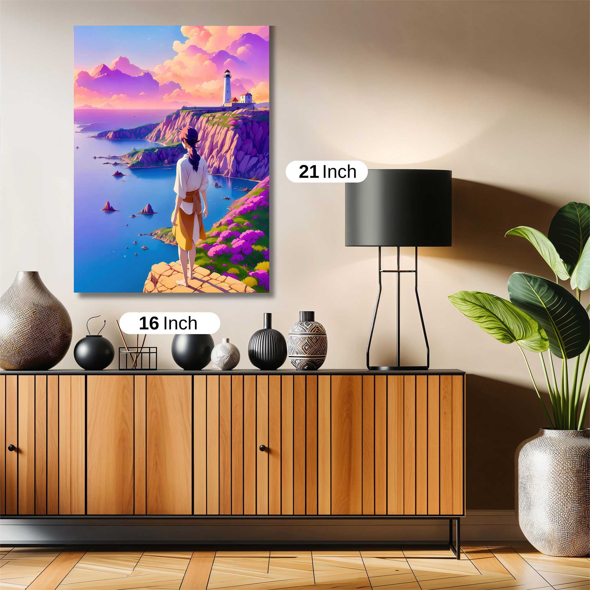 Lighthouse Serenity Safe Wall Magnetic / M