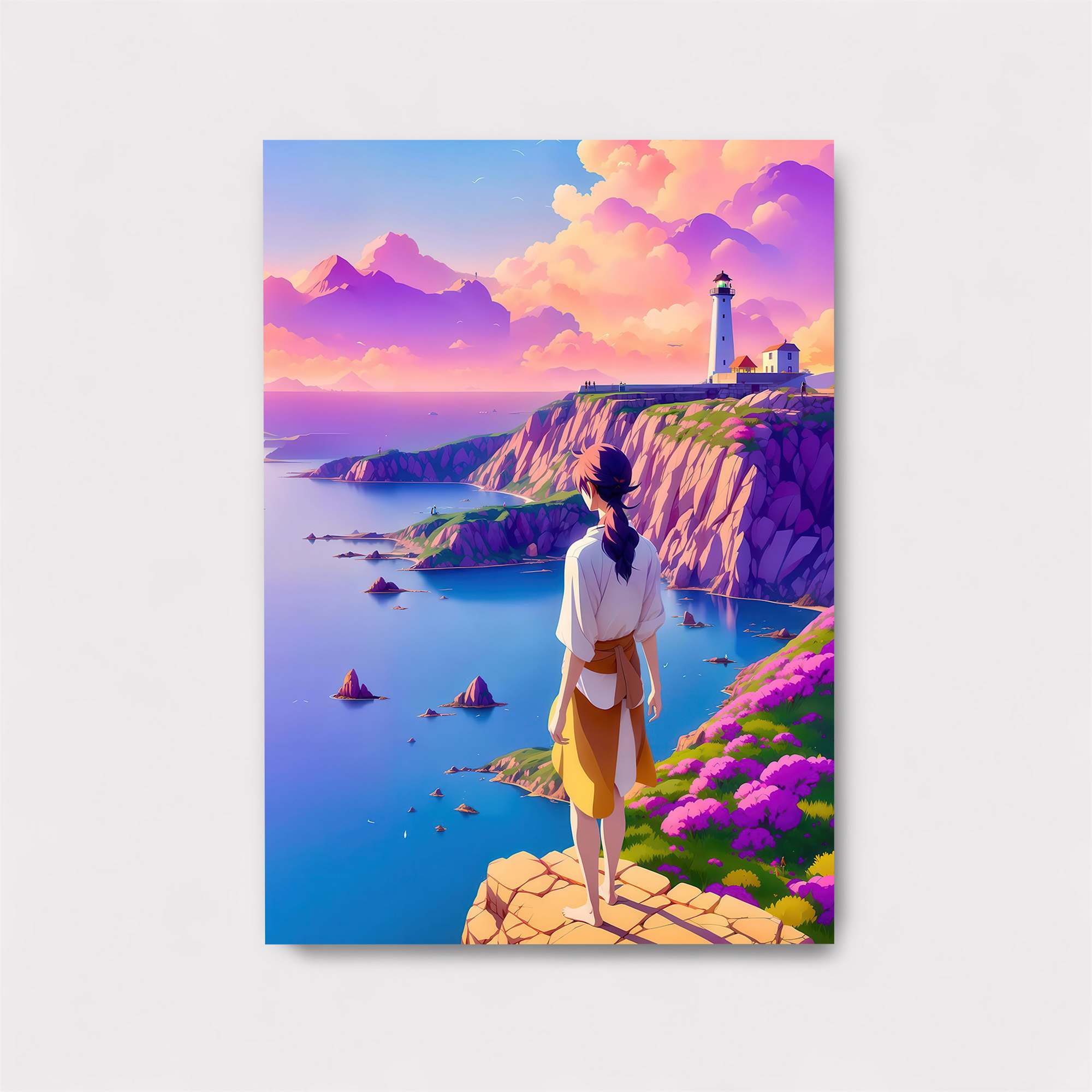 Lighthouse Serenity Safe Wall Magnetic / M