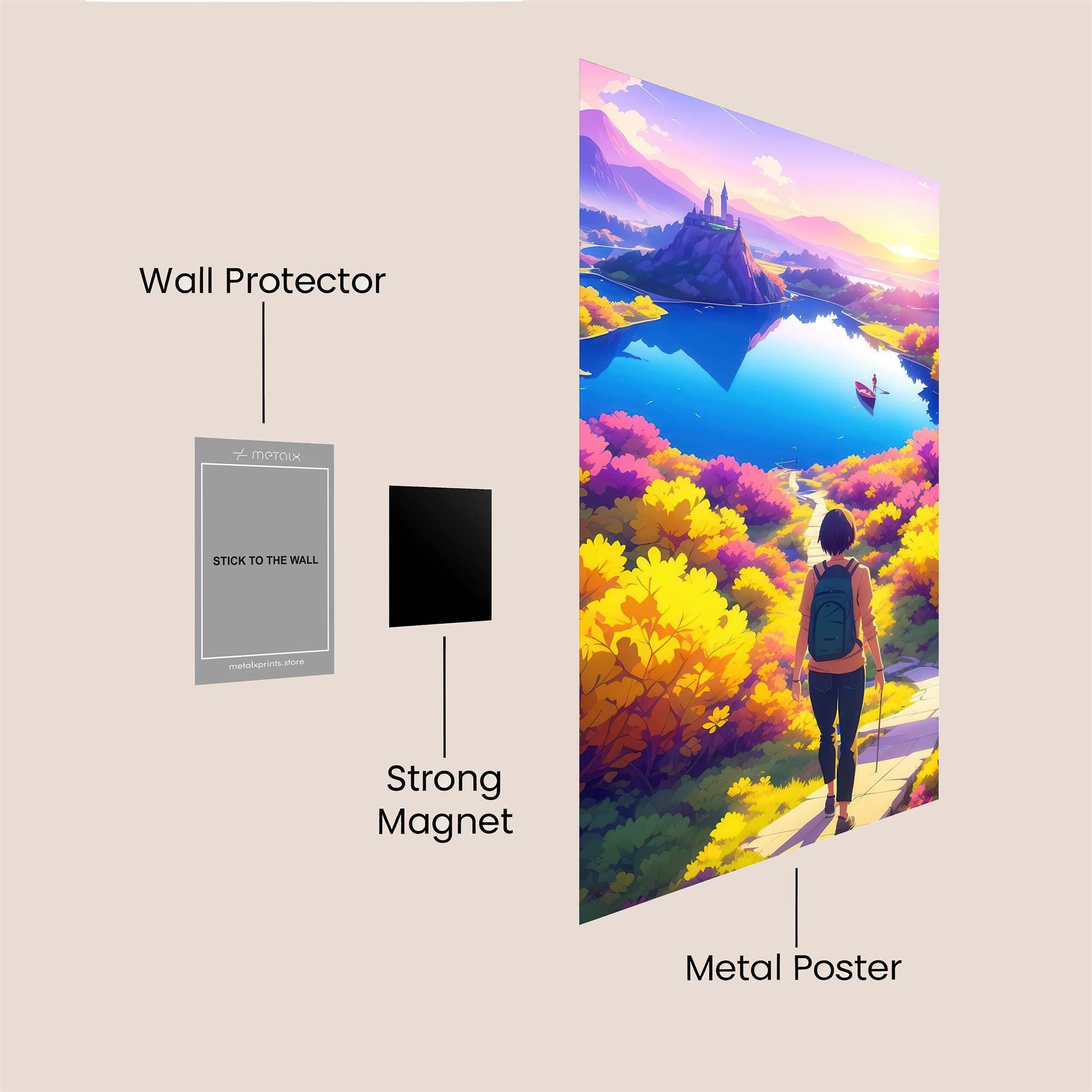 Adventure Dreamscape Safe Wall Magnetic / M