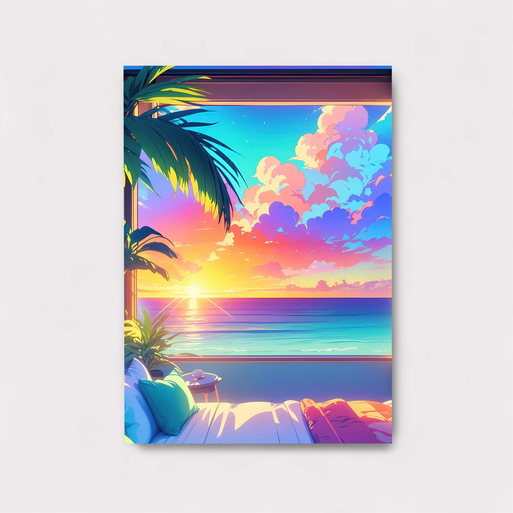 Sunset Serenity Safe Wall Magnetic / M