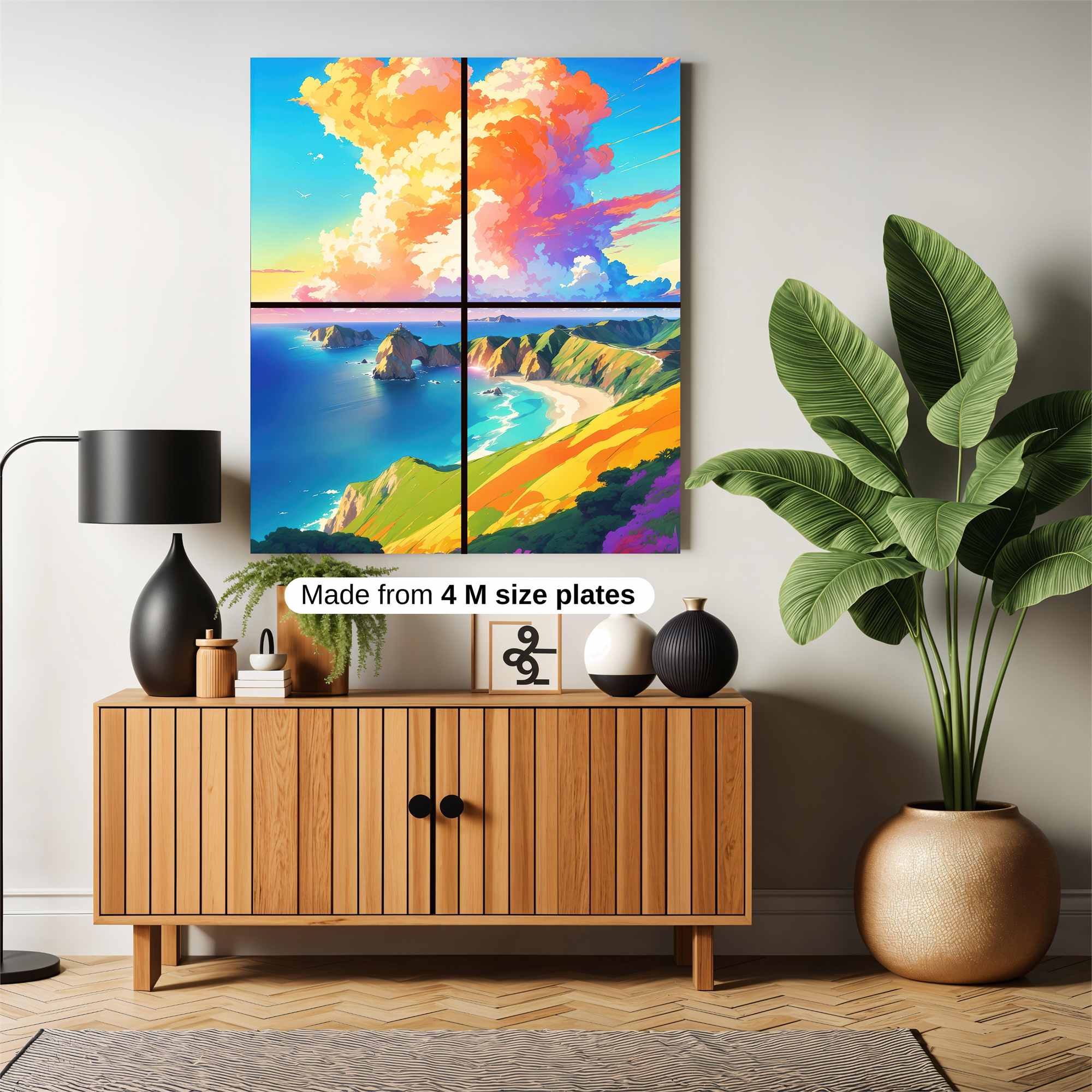 Sunrise Serenity Safe Wall Magnetic / M