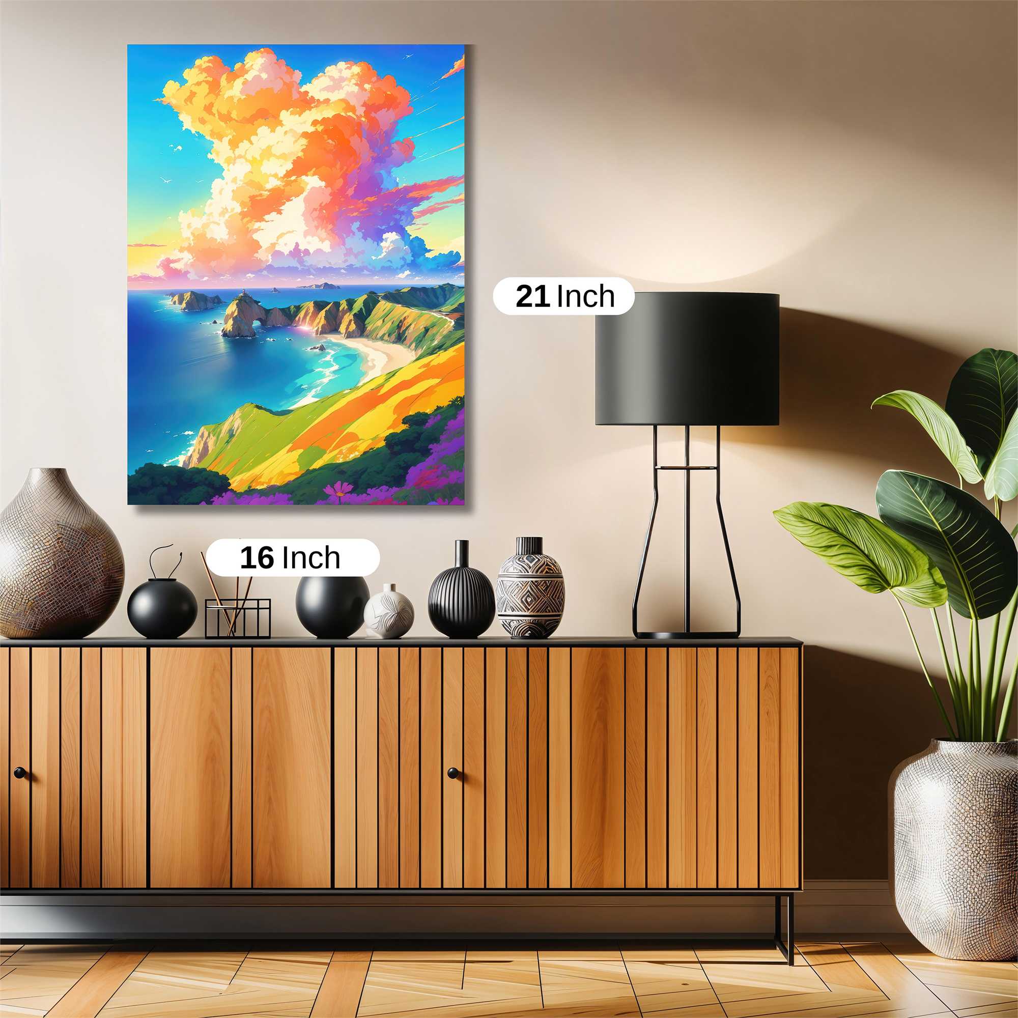 Sunrise Serenity Safe Wall Magnetic / M