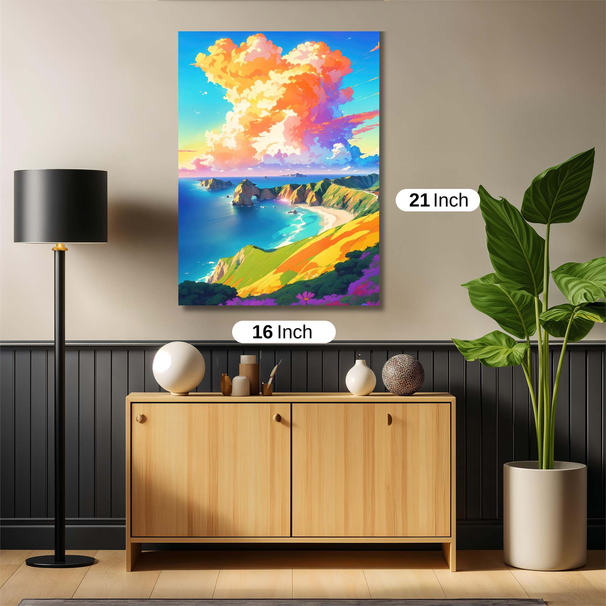 Sunrise Serenity Safe Wall Magnetic / M