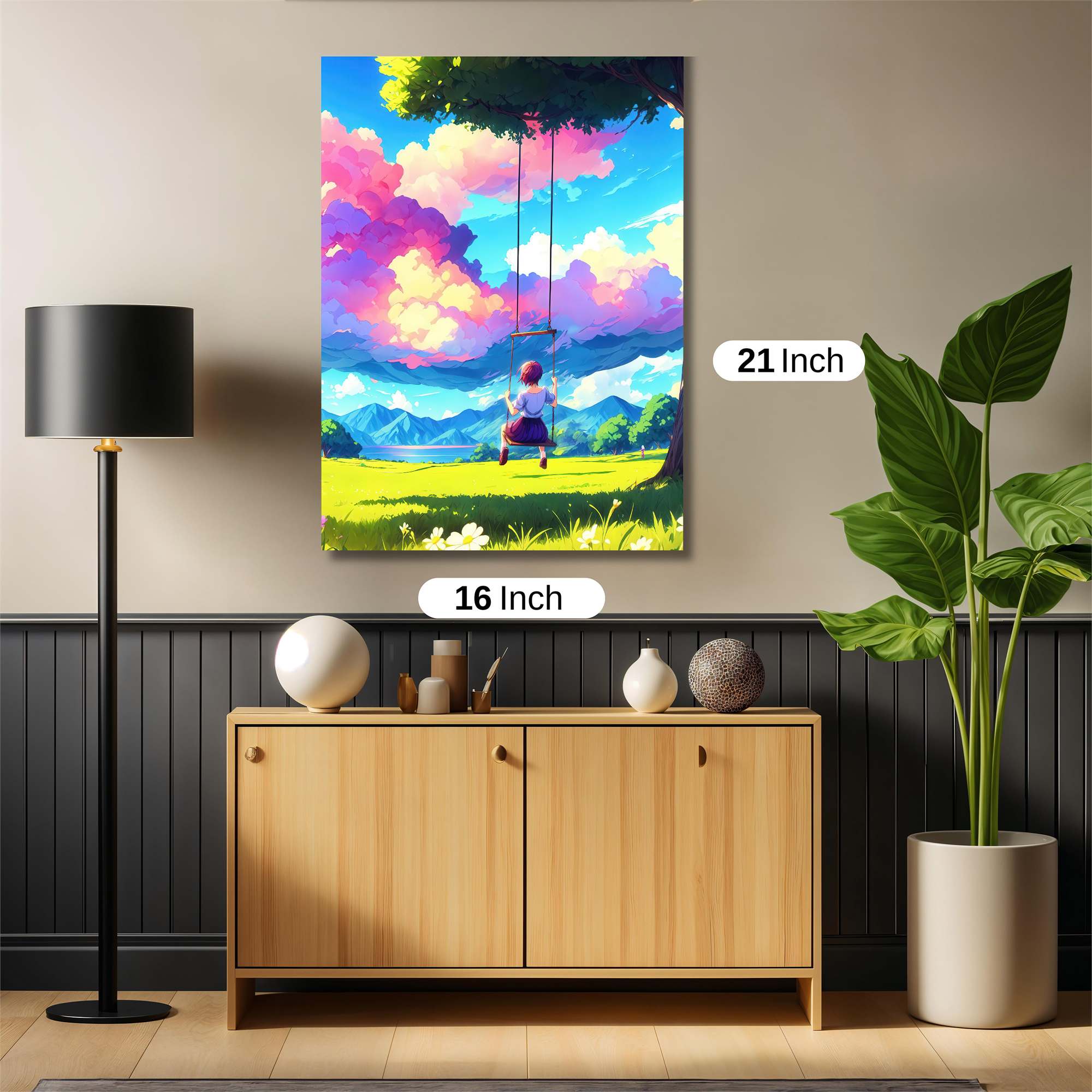 Swing Serenity Safe Wall Magnetic / M