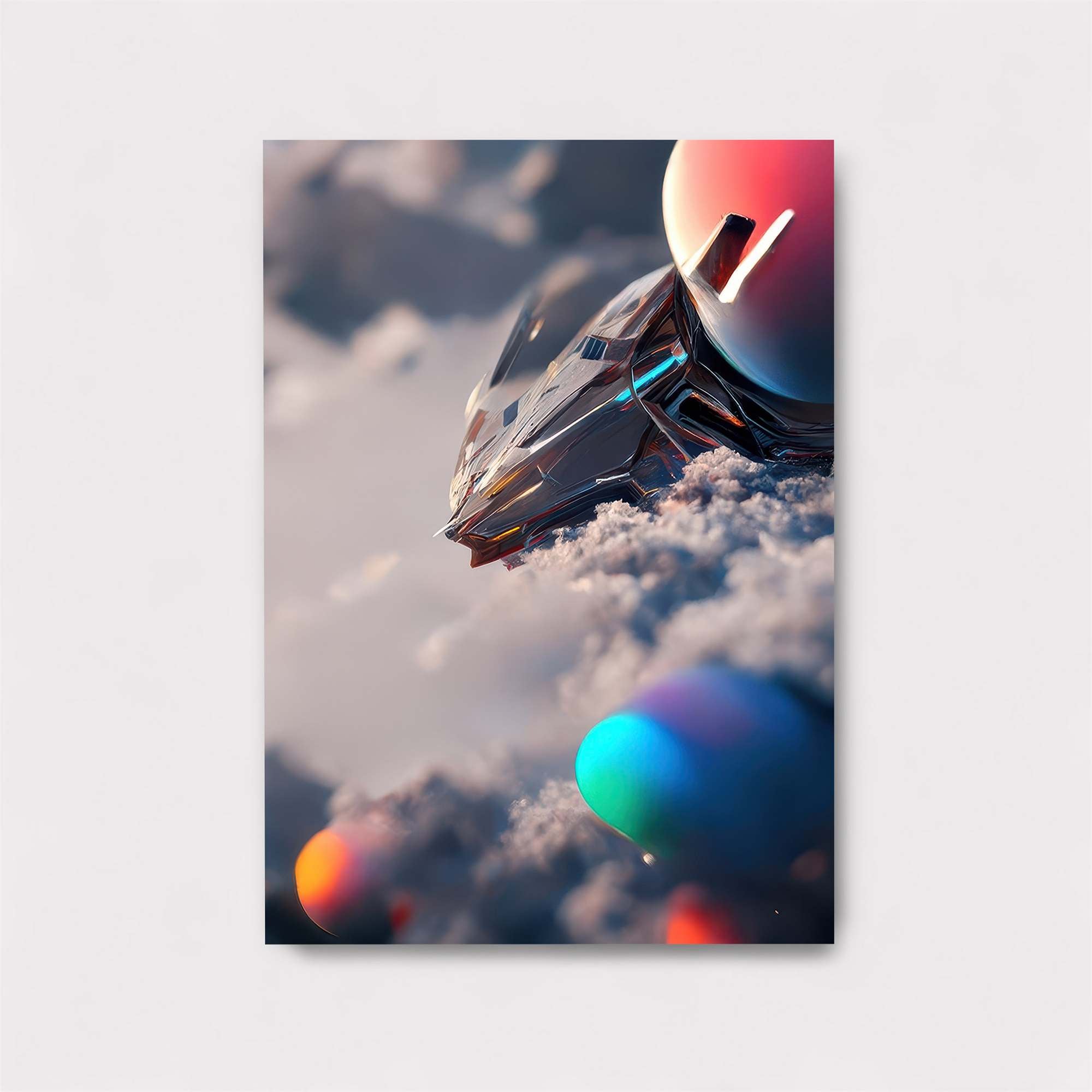 Spaceship Serene Safe Wall Magnetic / M