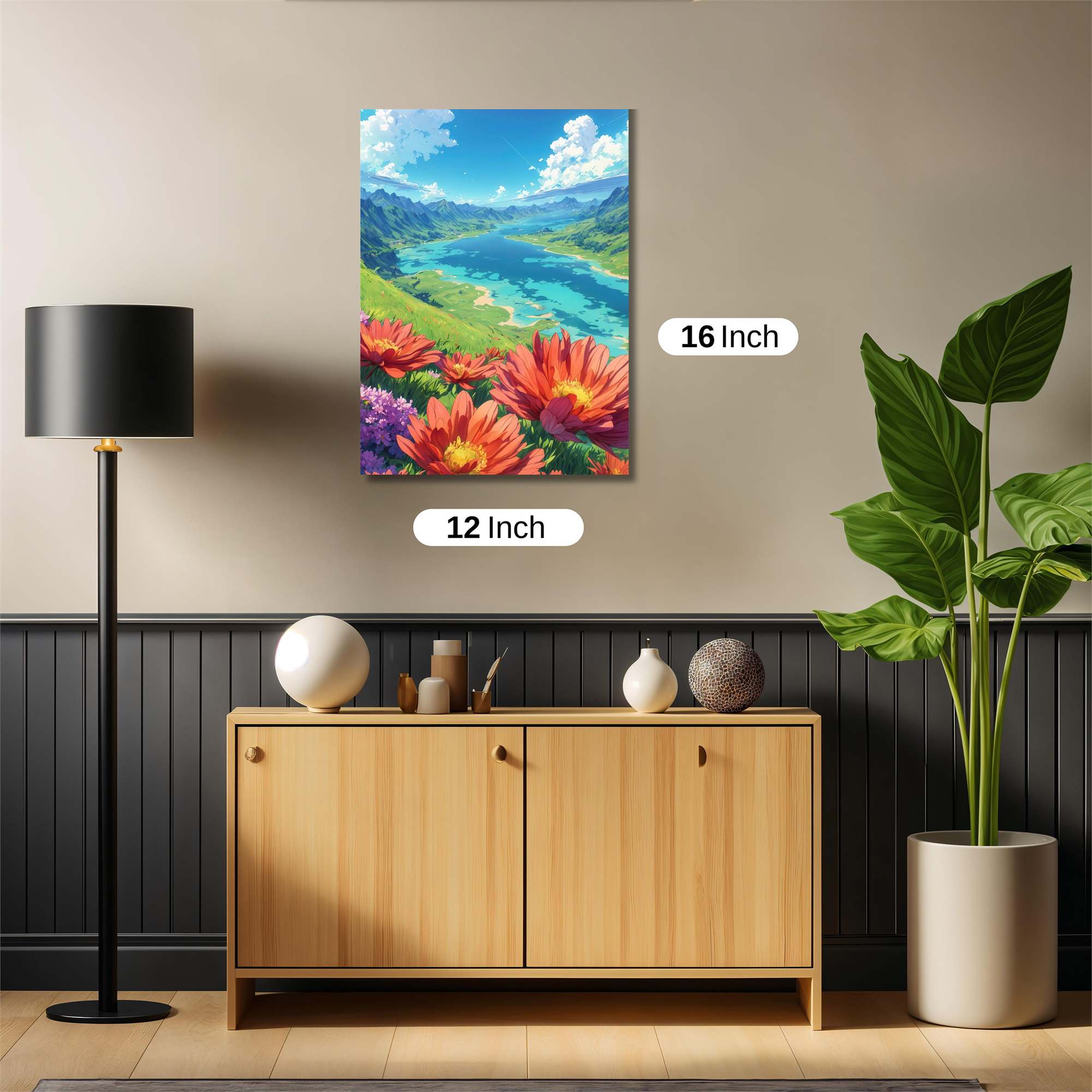 Blossom Serenity Safe Wall Magnetic / M
