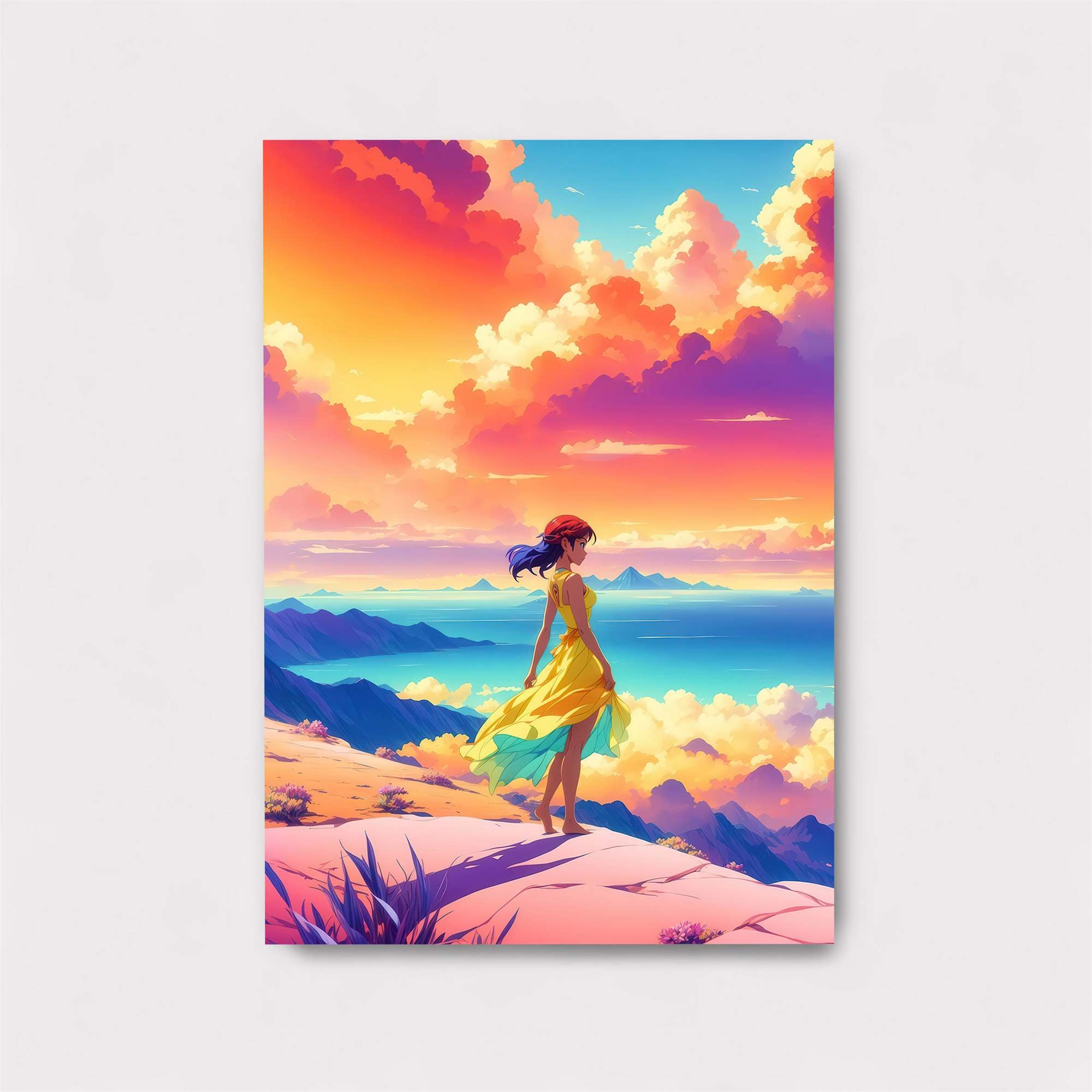 Sunset Serenity Safe Wall Magnetic / M