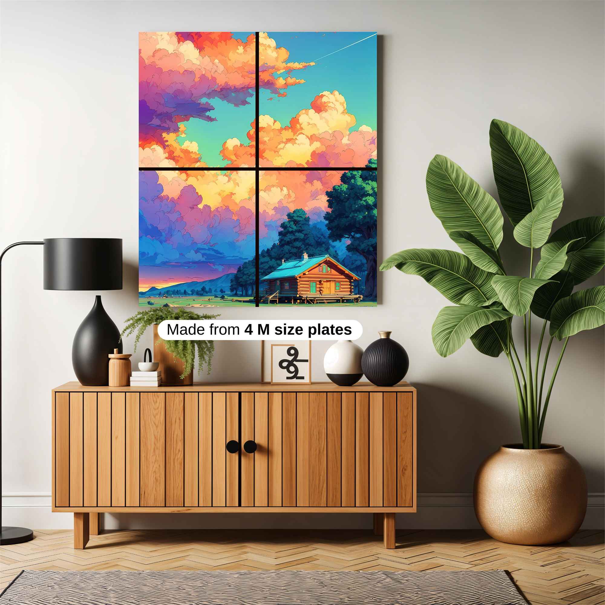 Cabin Serenity Safe Wall Magnetic / M