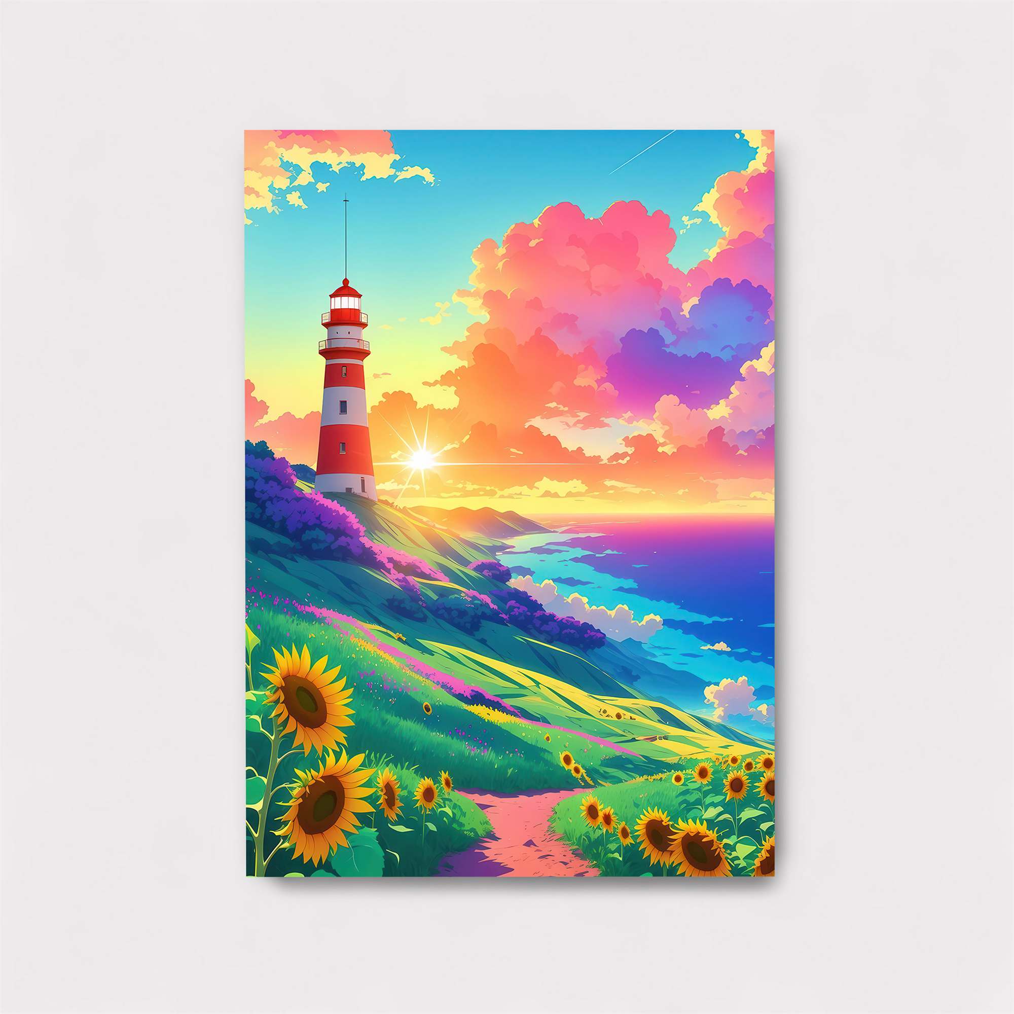 Sunset Serenity Safe Wall Magnetic / M