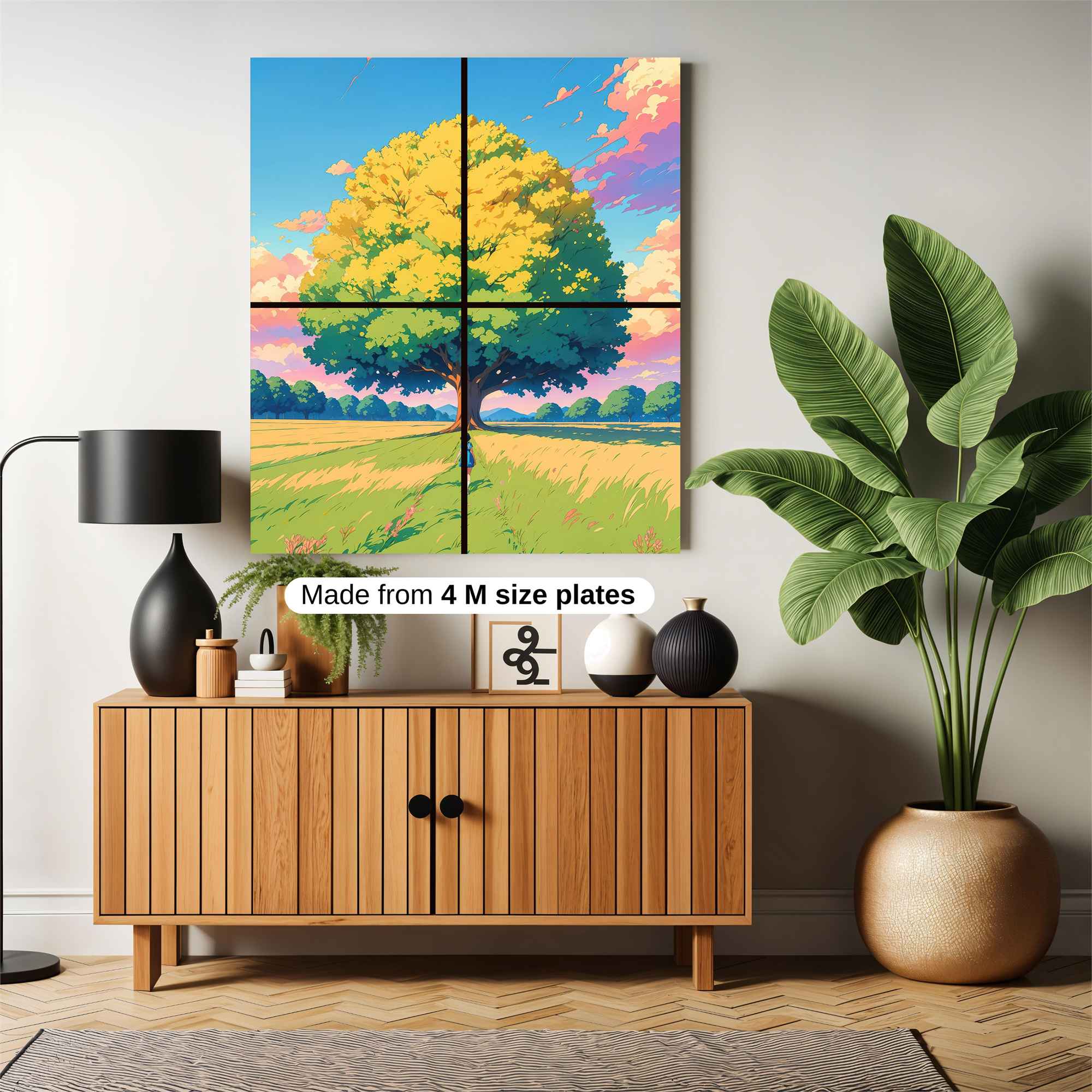 Golden Serenity Safe Wall Magnetic / M