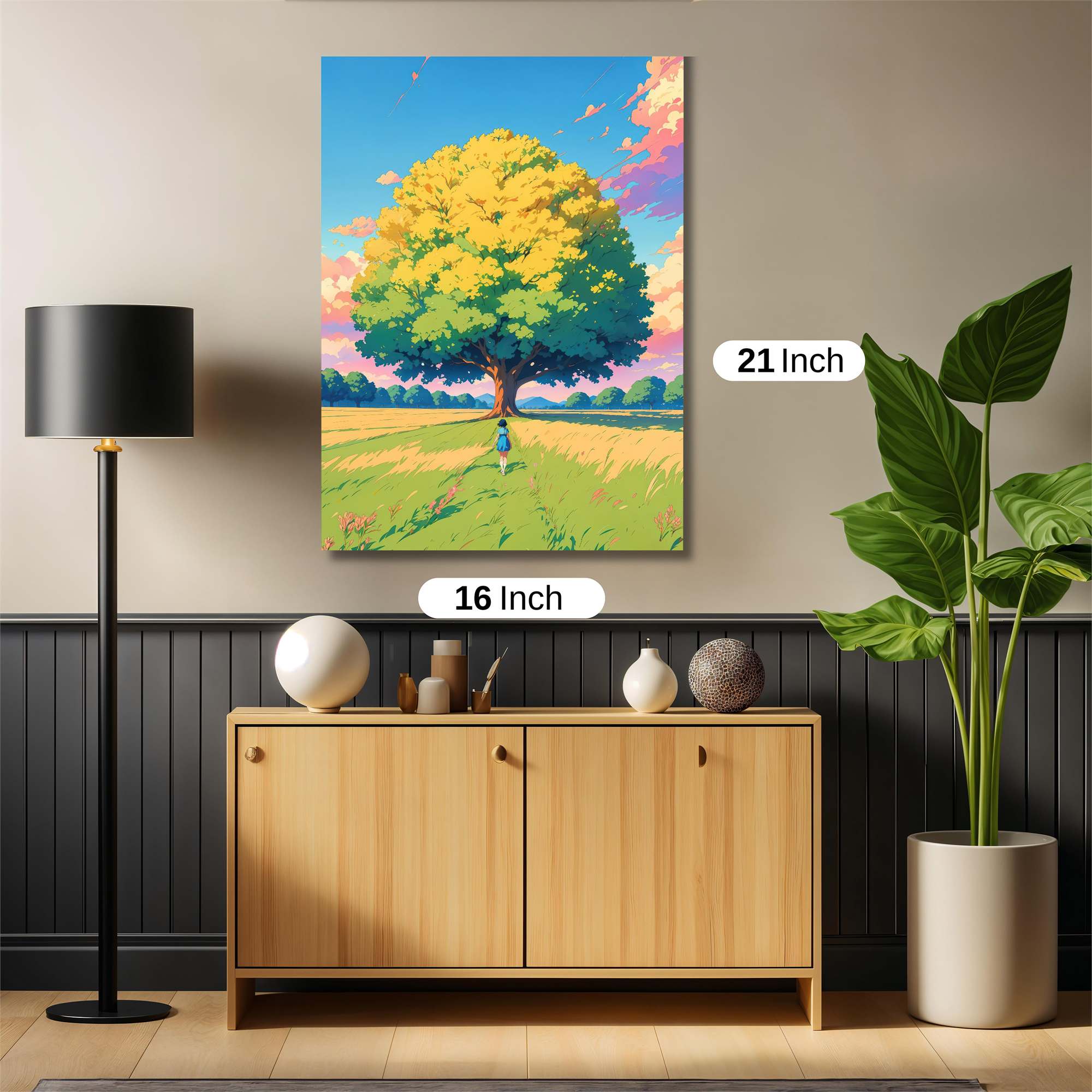 Golden Serenity Safe Wall Magnetic / M