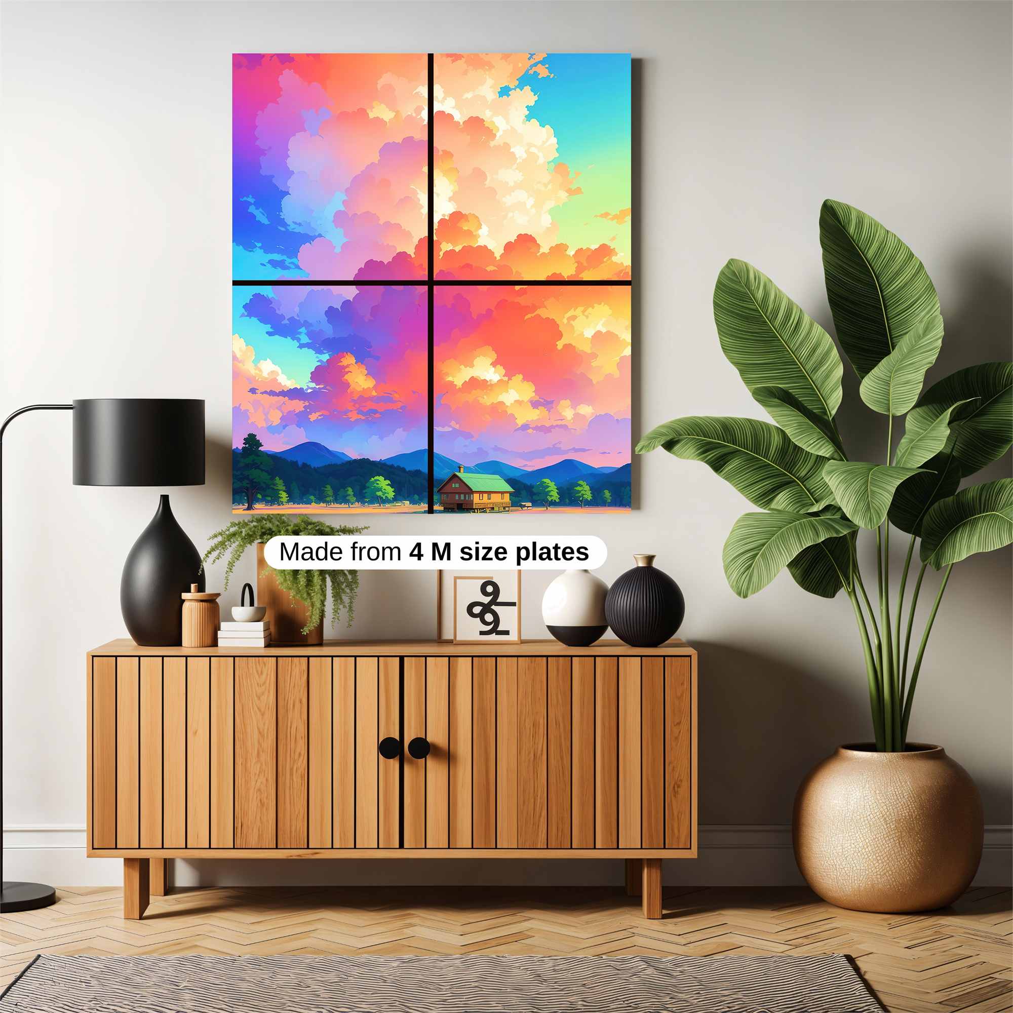 Cabin Serenity Safe Wall Magnetic / M