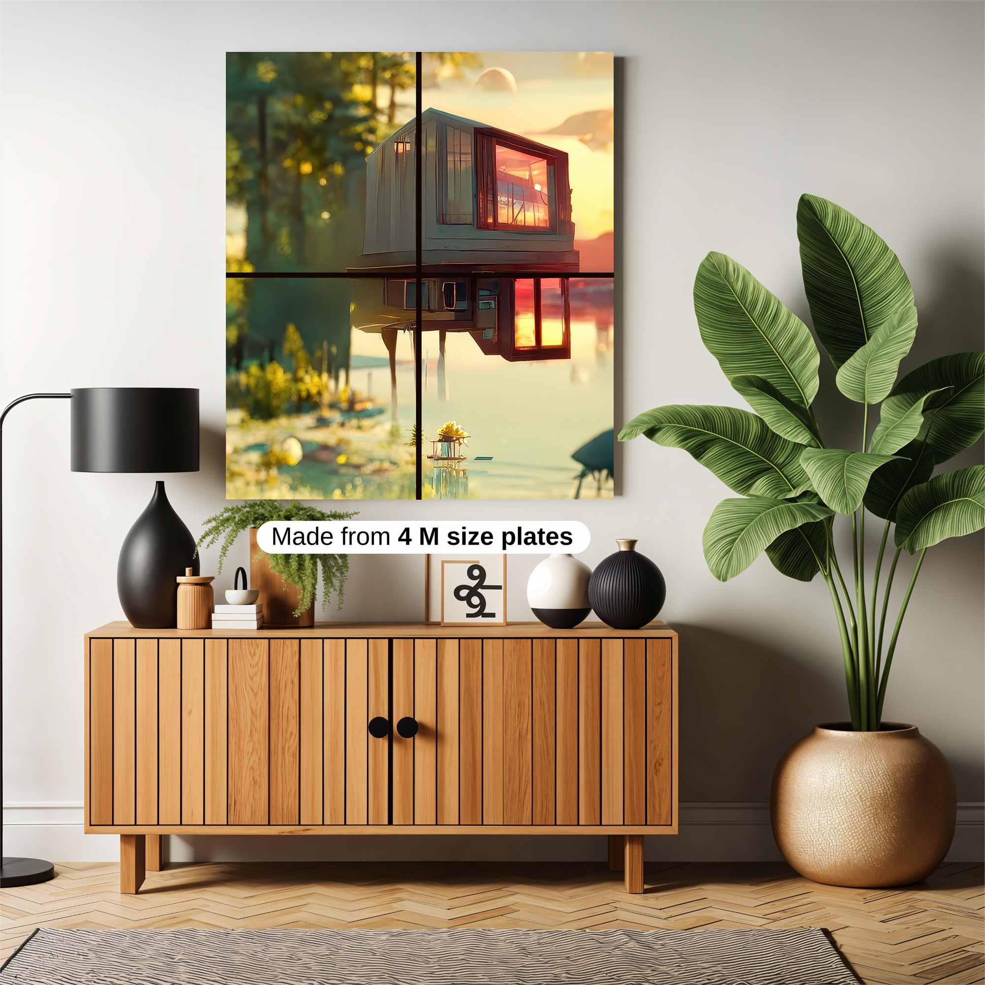 Cabin Dreamscape Safe Wall Magnetic / M